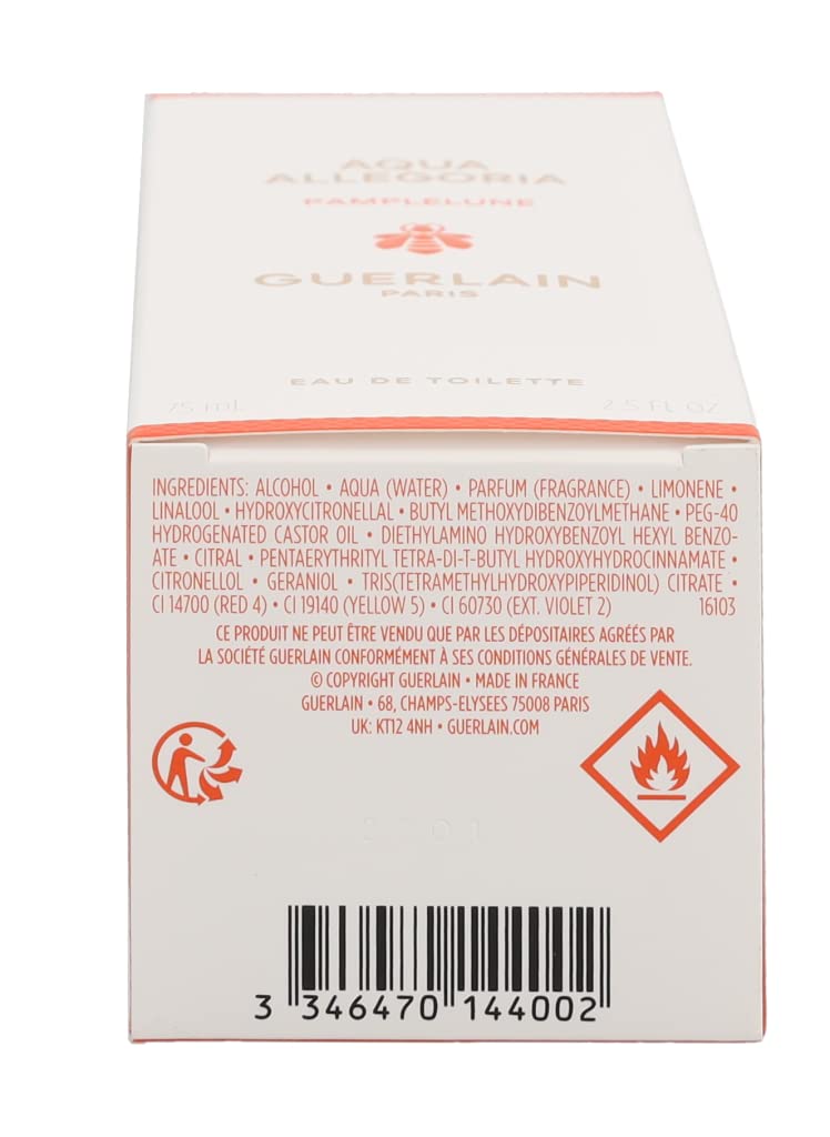 Foto 5 pulgar | Perfume Guerlain Aqua Allegoria Pamplelune Eau De Toilette 75 Ml - Venta Internacional.