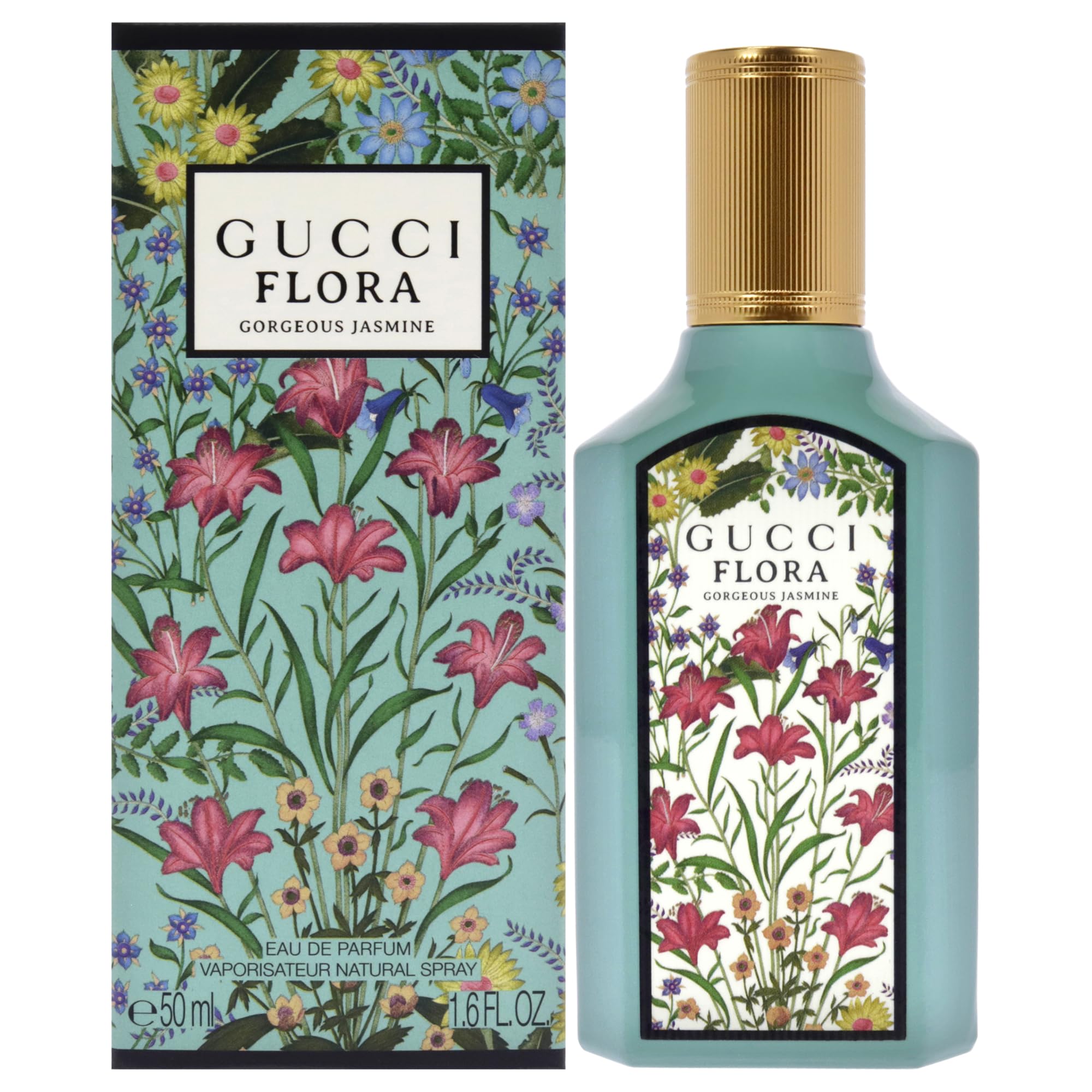 Foto 2 pulgar | Perfume Gucci Flora Gorgeous Jasmine Edp 50 Ml Para Mujer - Venta Internacional.
