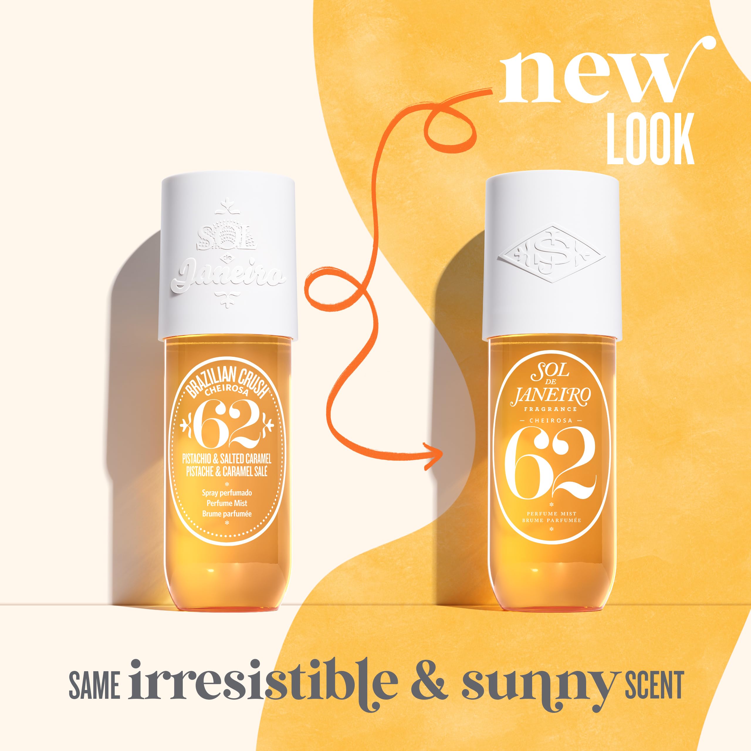 Foto 3 pulgar | Bruma Aromática Sol De Janeiro Cheirosa '62 para Cabello Y Cuerpo 240 Ml - Venta Internacional