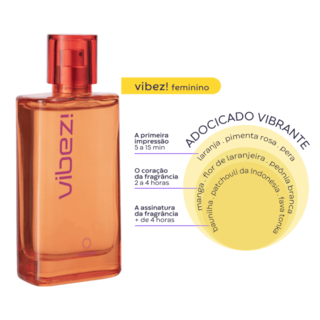 Foto 5 | Vibez Deo Colônia Femenino 75ml De Hinode