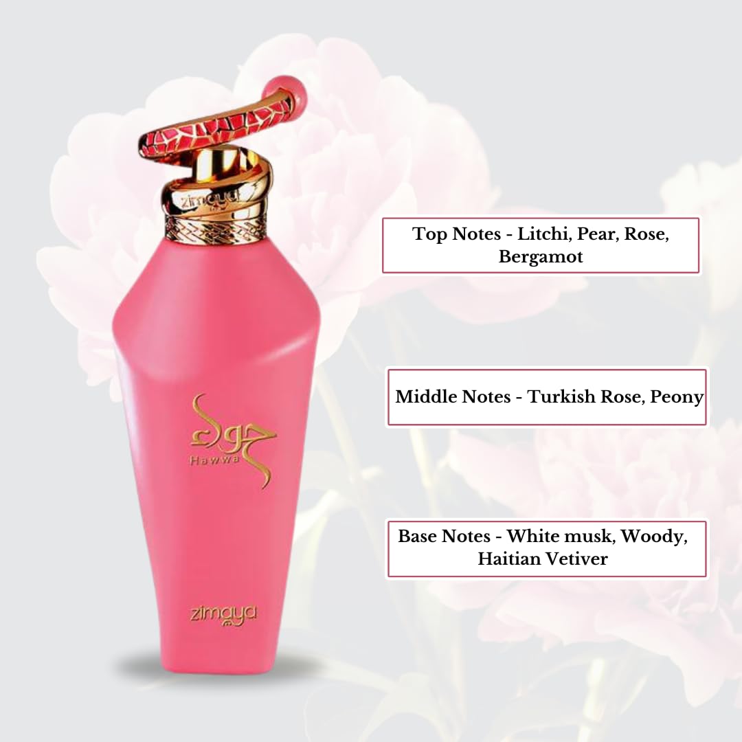 Foto 5 pulgar | Perfume Zimaya Hawwa Pink Edp 100 Ml para Mujer - Venta Internacional