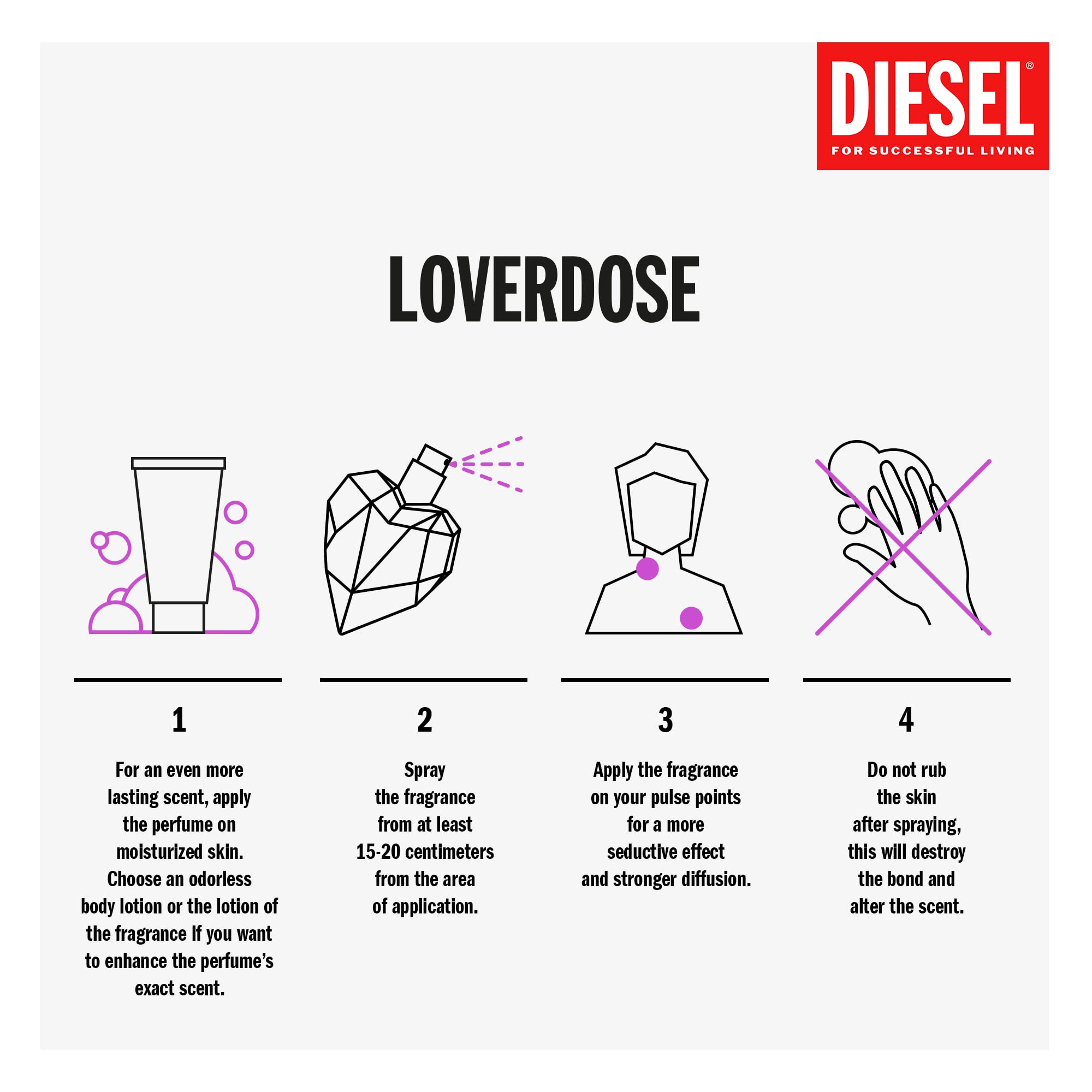 Foto 7 pulgar | Perfume Diesel Loverdose Eau De Parfum 50 Ml Para Mujer - Venta Internacional.