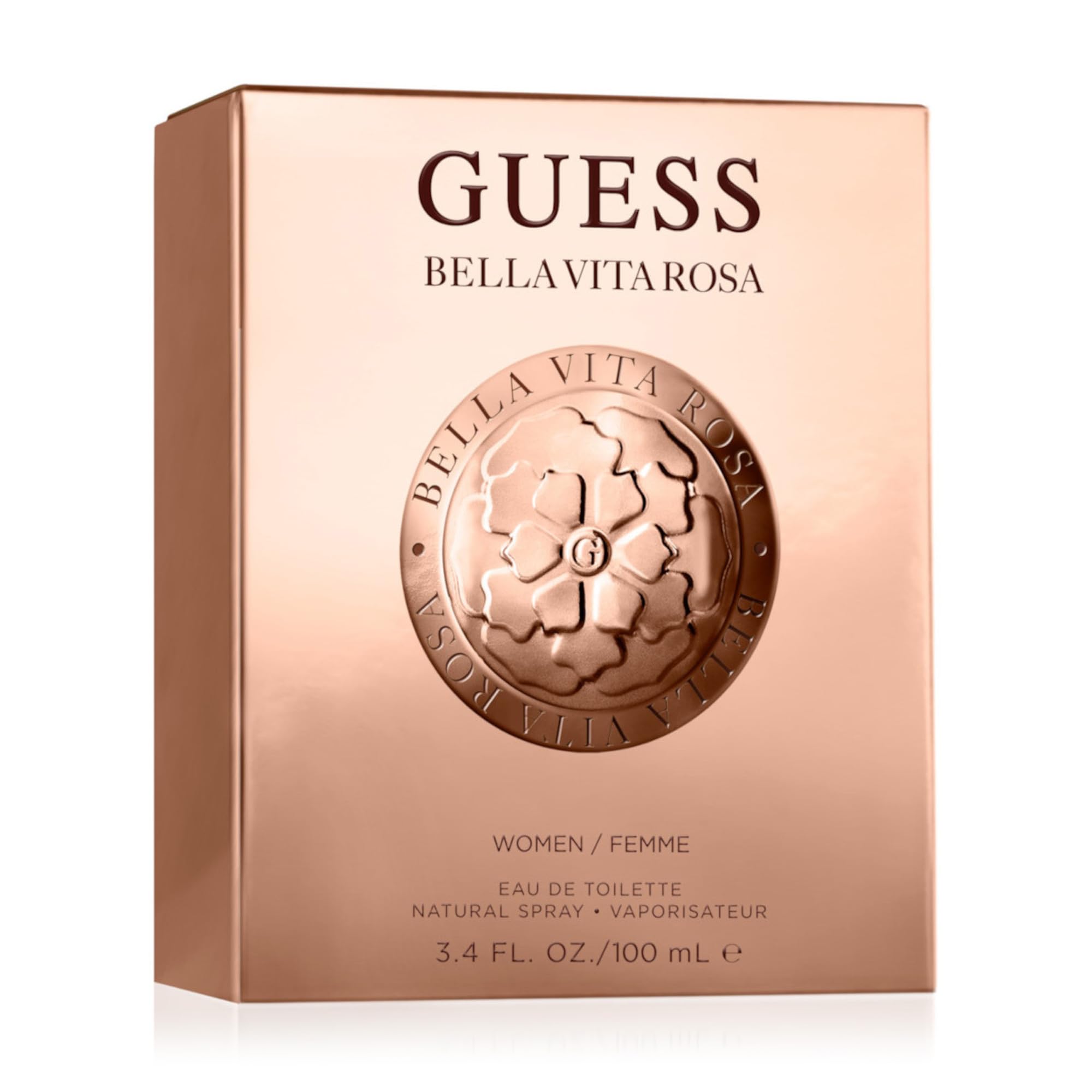 Foto 8 pulgar | Perfume Guess Bella Vita Rosa Edt En Aerosol 100 Ml Para Mujer - Venta Internacional.