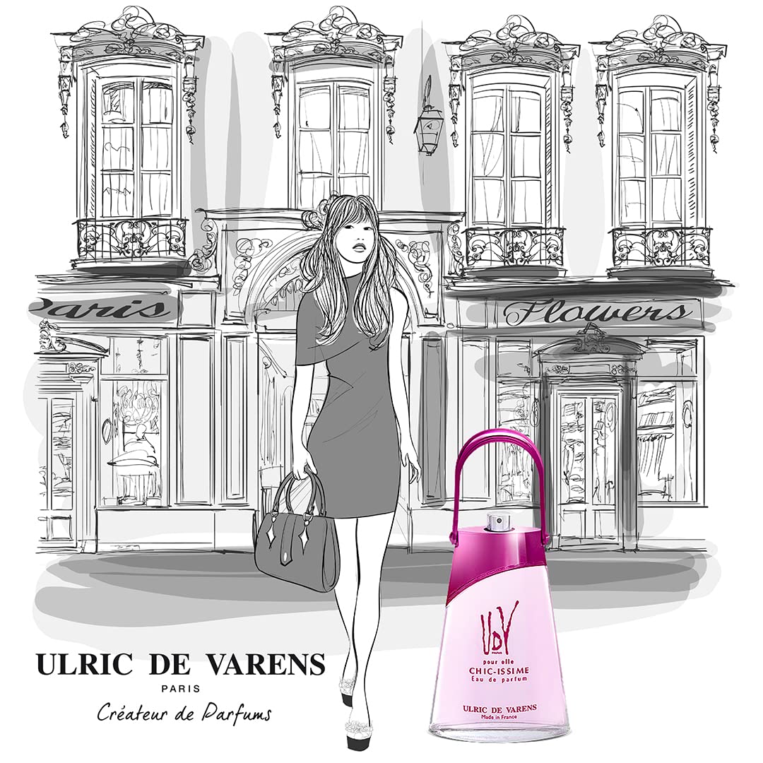 Foto 2 | Perfume Ulric De Varens Udv Chic Issime Eau De Parfum 75 Ml Para Mujer - Venta Internacional.