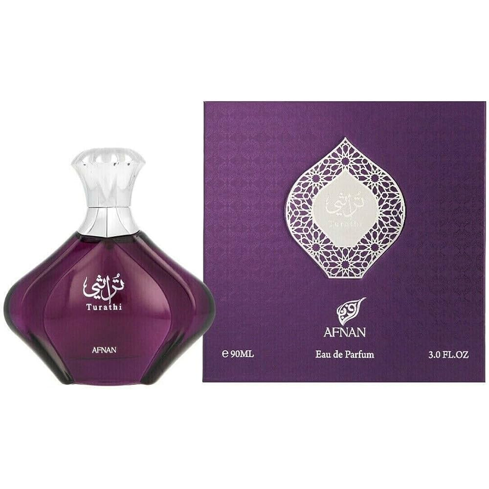 Perfume Afnan Turathi Purple Eau De Parfum Para Mujer, 100 Ml - Venta Internacional.