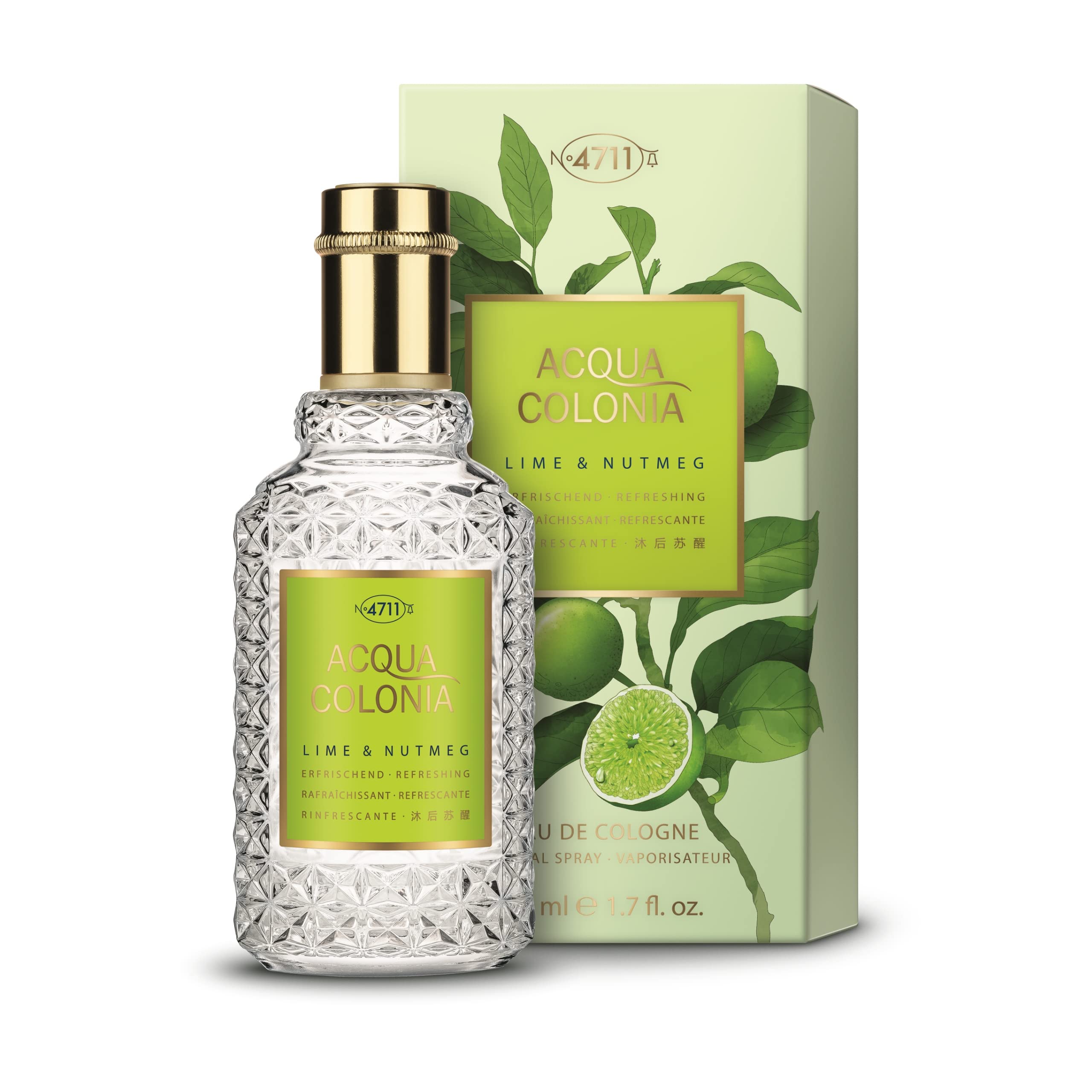 Foto 1 | Perfume Mäurer & Wirtz 4711 Acqua Colonia Lima Y Nuez Moscada 50 Ml - Venta Internacional.