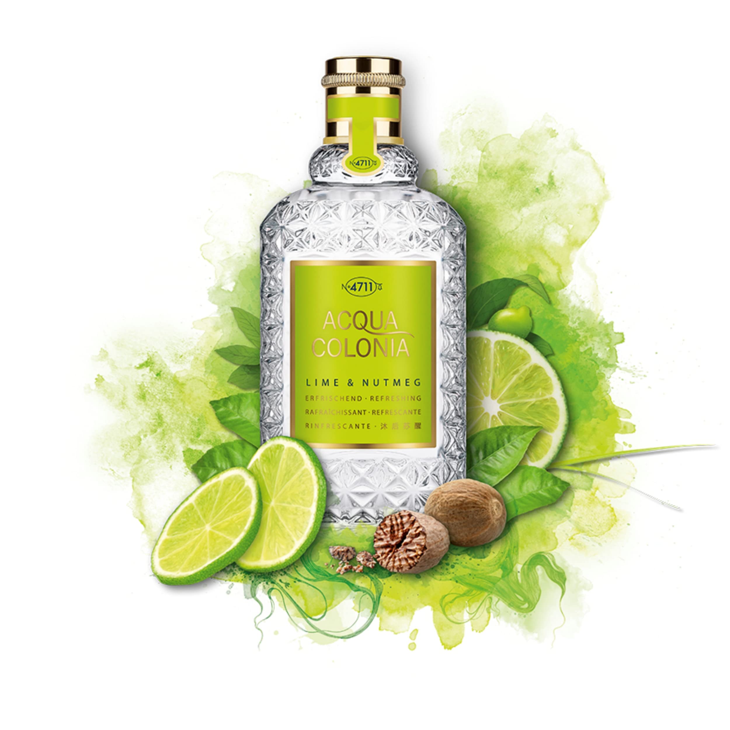 Foto 4 | Perfume Mäurer & Wirtz 4711 Acqua Colonia Lima Y Nuez Moscada 50 Ml - Venta Internacional.