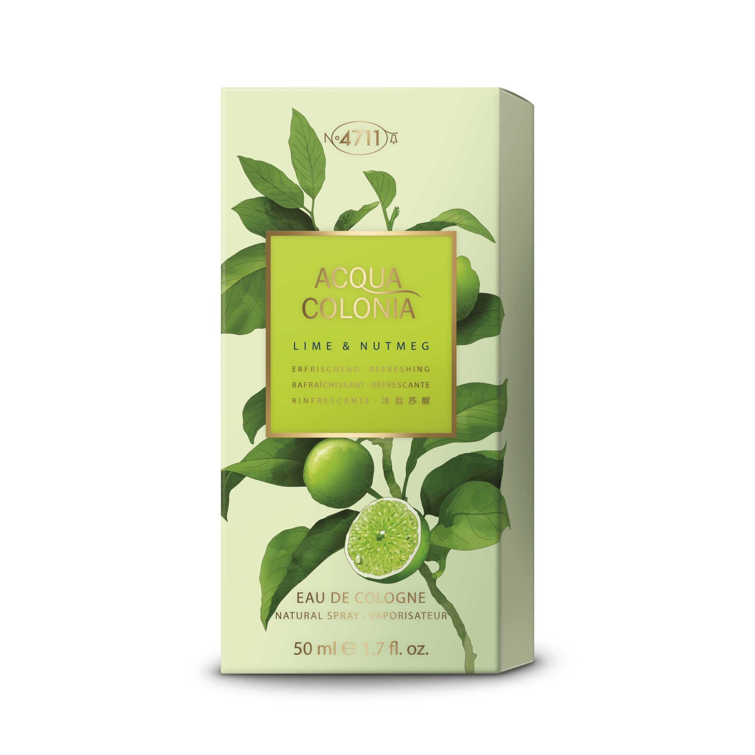 Foto 6 | Perfume Mäurer & Wirtz 4711 Acqua Colonia Lima Y Nuez Moscada 50 Ml - Venta Internacional.