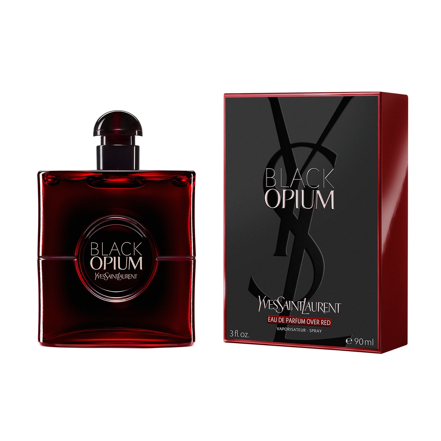 Foto 2 pulgar | Perfume Yves Saint Laurent Black Opium Edp Over Red 90 ml