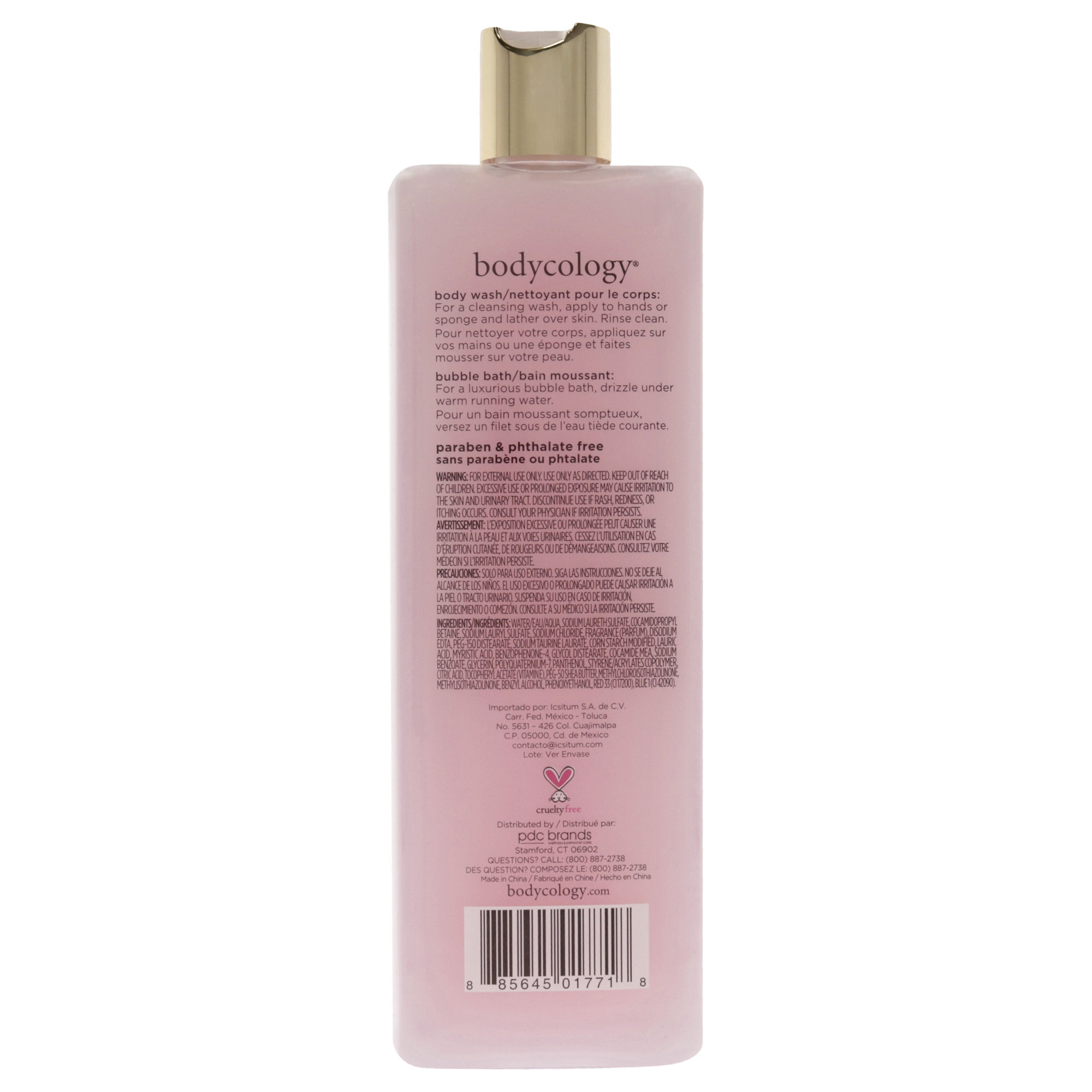 Foto 4 pulgar | Gel de Baño Bodycology Sweet Love 473 Ml para Mujer - Venta Internacional