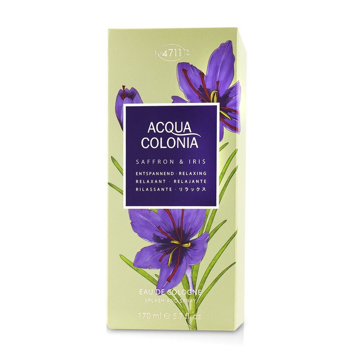 Foto 7 pulgar | Perfume 4711 Acqua Colonia Saffron & Iris Eau De Colony 170-170 Ml - Venta Internacional.