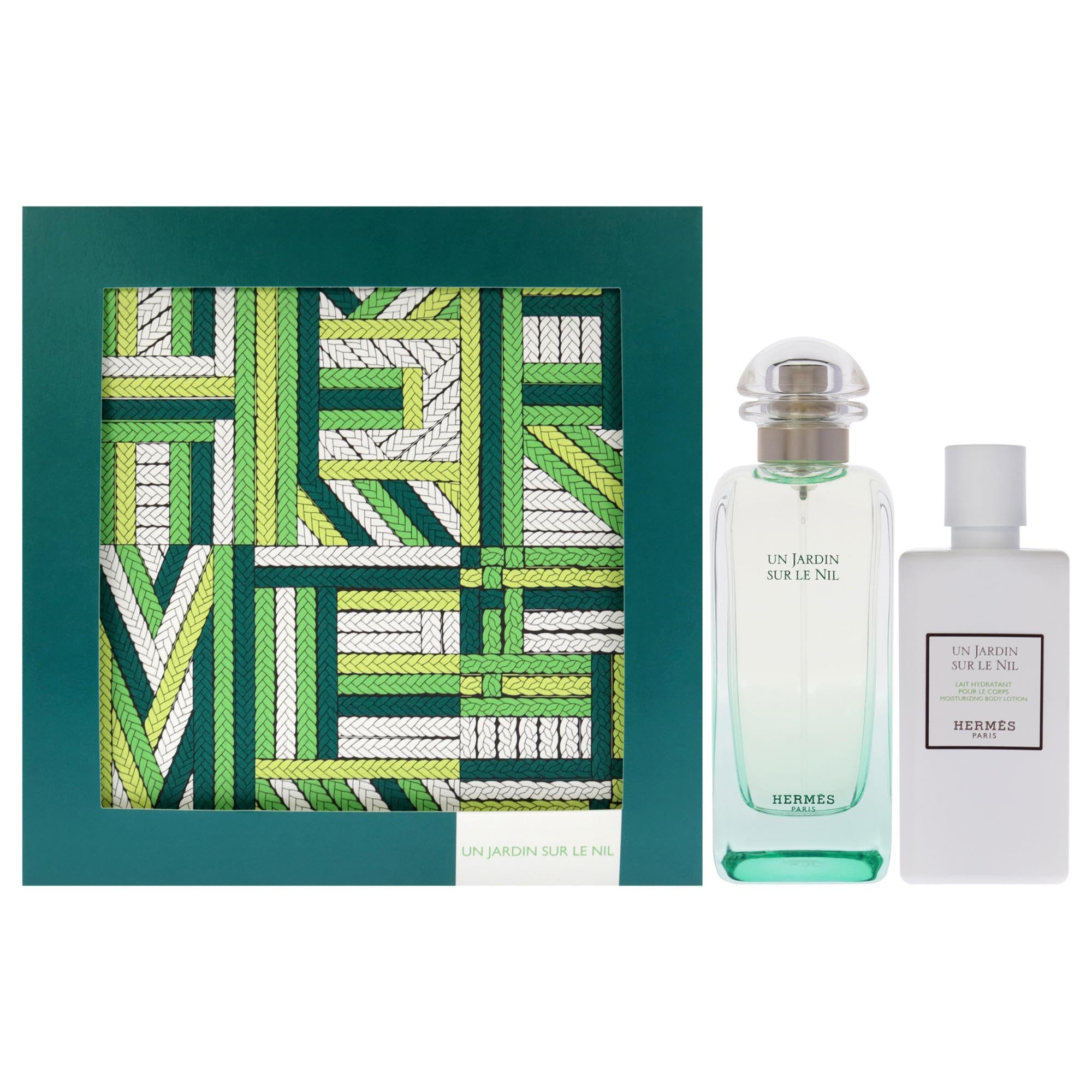 Set De Regalo Perfume Hermes Un Jardin Sur Le Nil Para Mujer - Venta Internacional.