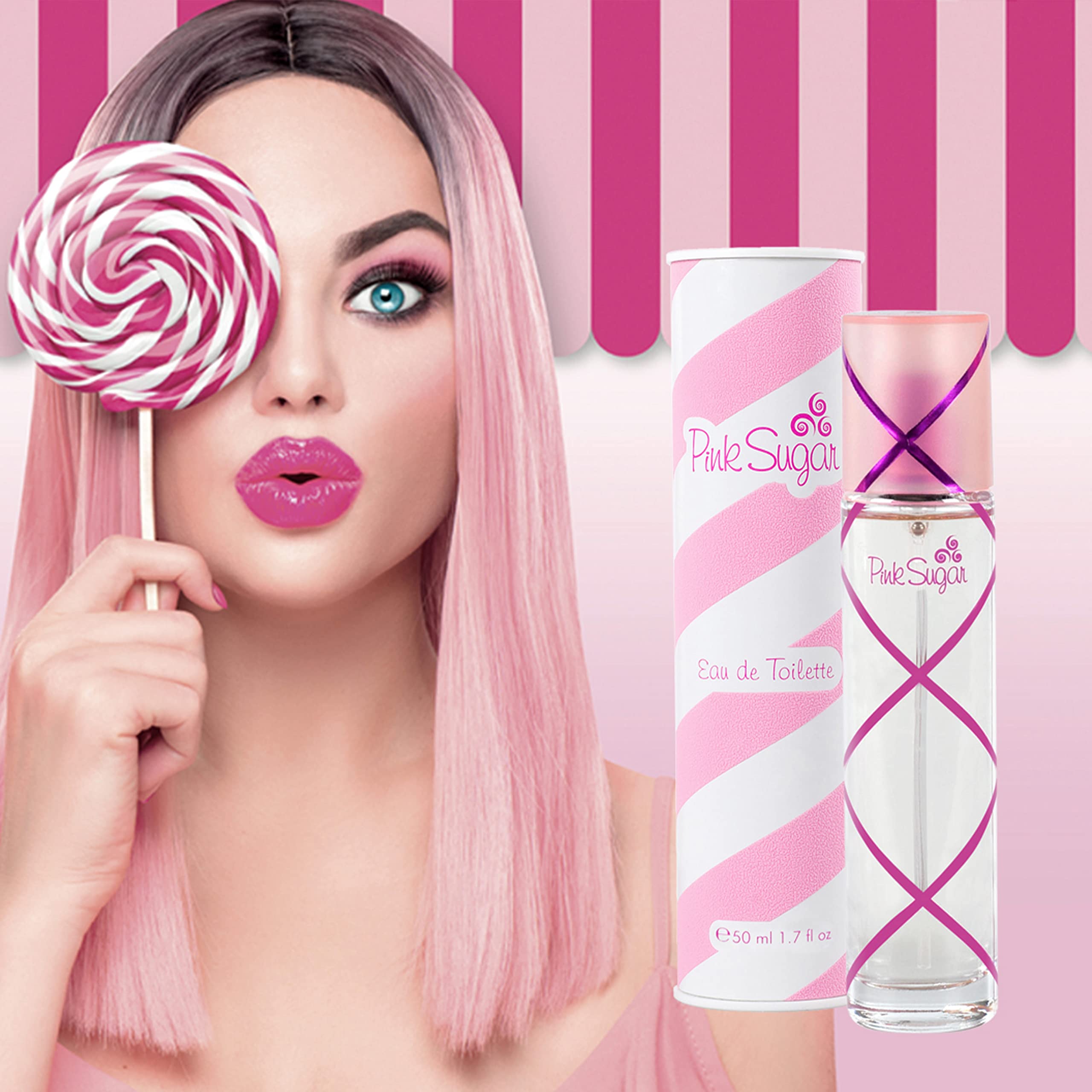 Foto 6 pulgar | Perfume Aquolina Pink Sugar Eau De Toilette 50 ml para Mujer - Venta Internacional