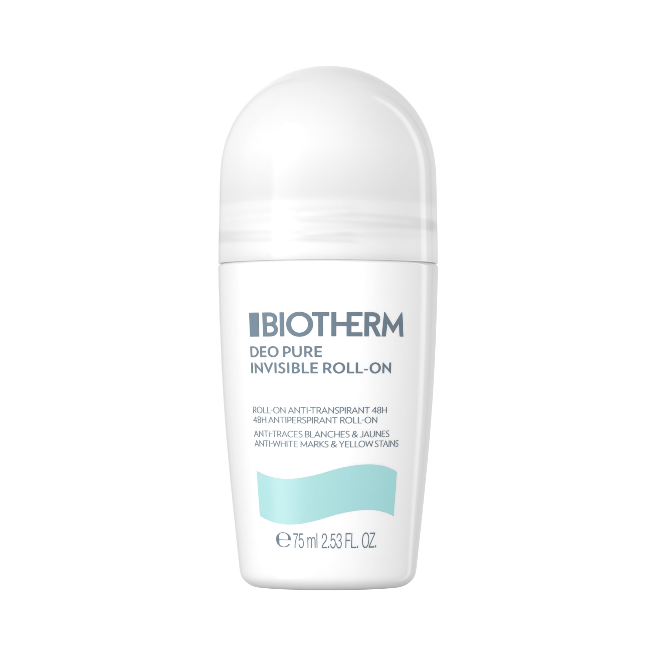 Foto 2 pulgar | Antitranspirante Roll-On Biotherm Deo Pure Invisible 75 ml - Venta Internacional