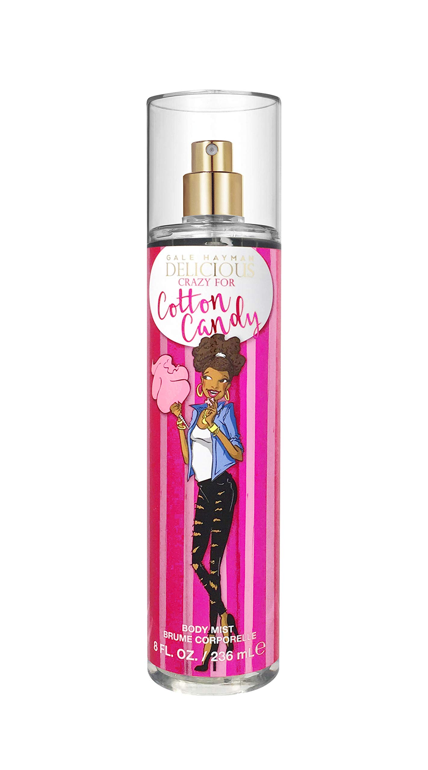 Foto 2 pulgar | Spray Corporal Gale Hayman Delicious Crazy Cotton Candy 240 Ml - Venta Internacional.