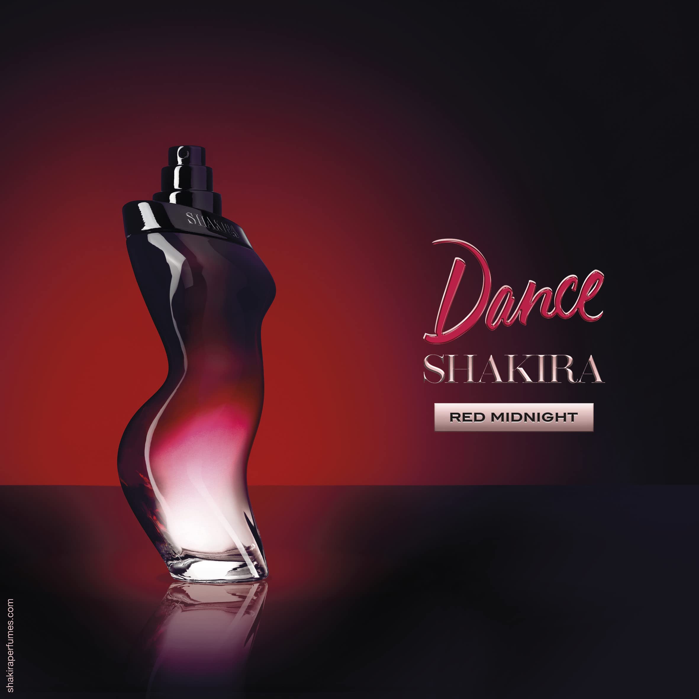 Foto 7 pulgar | Perfume Shakira Dance Red Midnight Eau De Toilette 80 Ml - Venta Internacional.