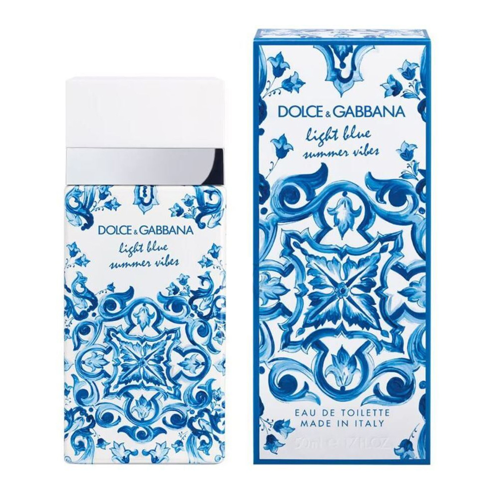 Perfume Dolce And Gabbana Light Blue Summer Vibes Edt 50 ml para Mujer-Venta Internacional