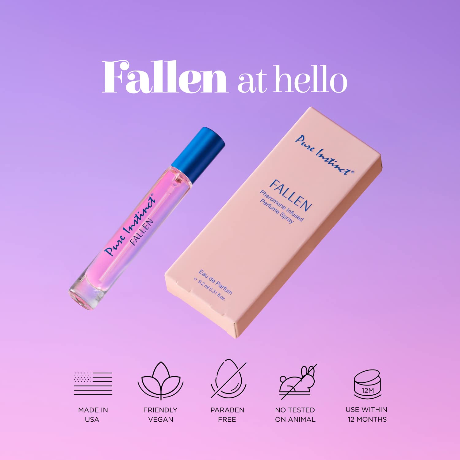 Foto 6 pulgar | Perfume Pure Instinct Fallen Pheromone Eau De Parfum Para Mujer - Venta Internacional.