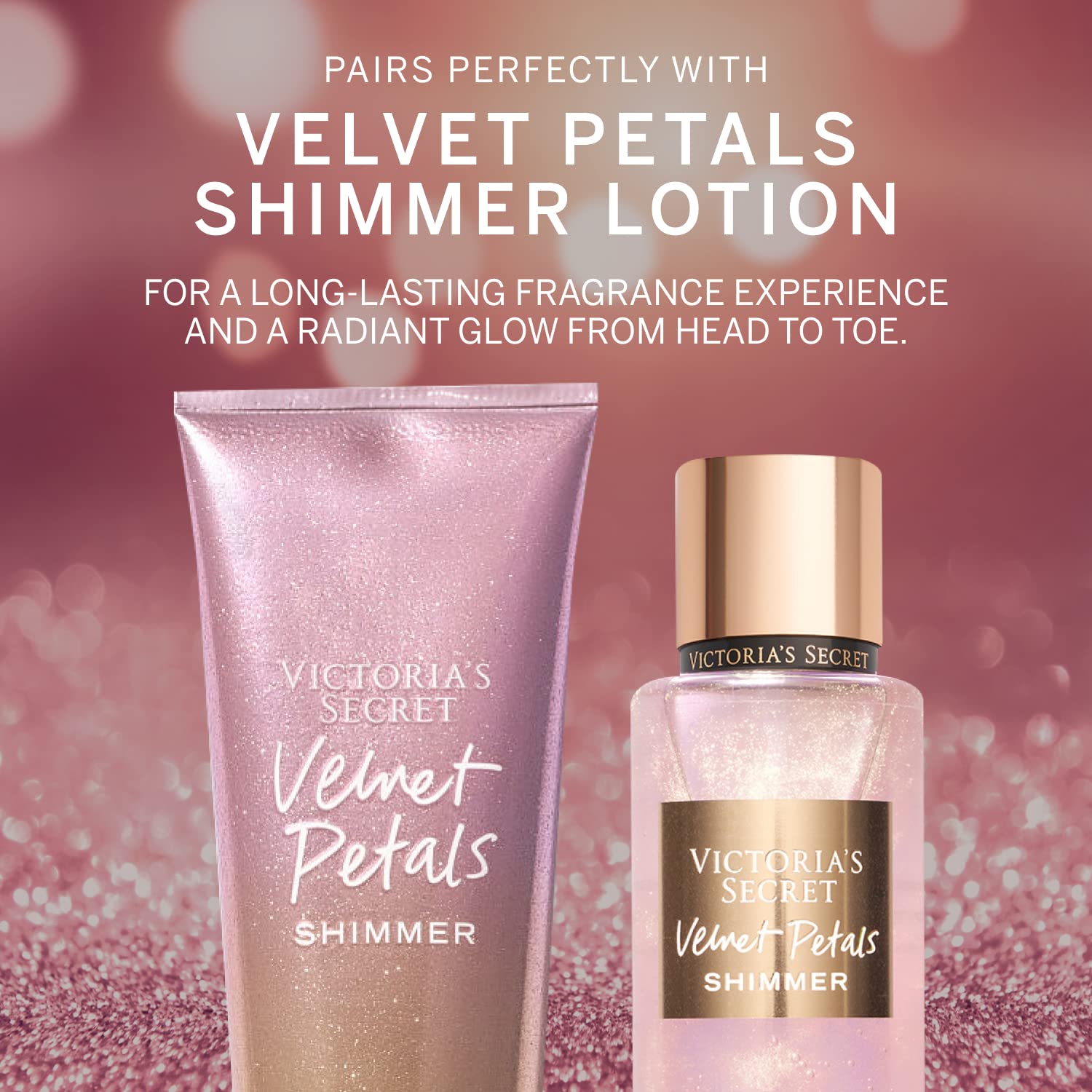 Foto 4 pulgar | Body Shimmer Mist Victoria's Secret Velvet Petals 250 Ml - Venta Internacional.