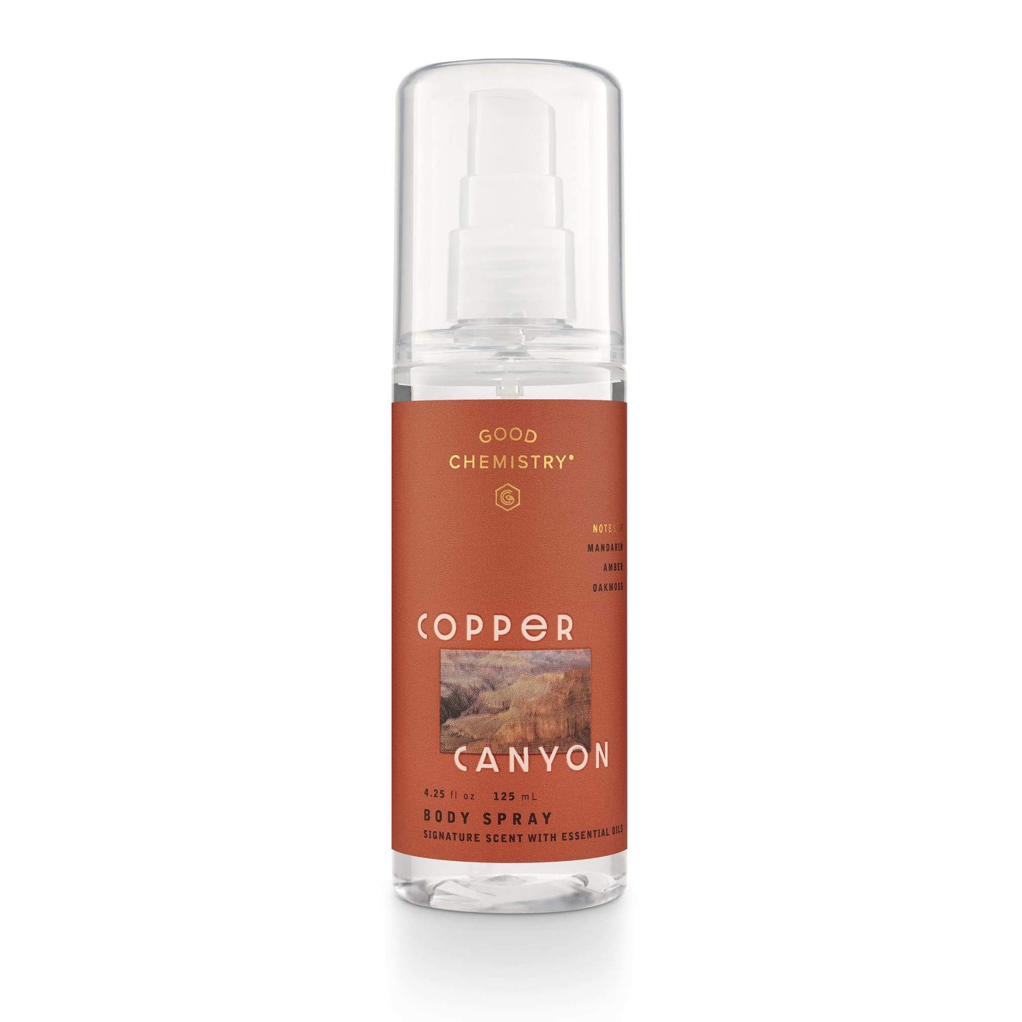 Foto 2 pulgar | Body Mist Good Chemistry Copper Canyon Mandarin 250 Ml - Venta Internacional.