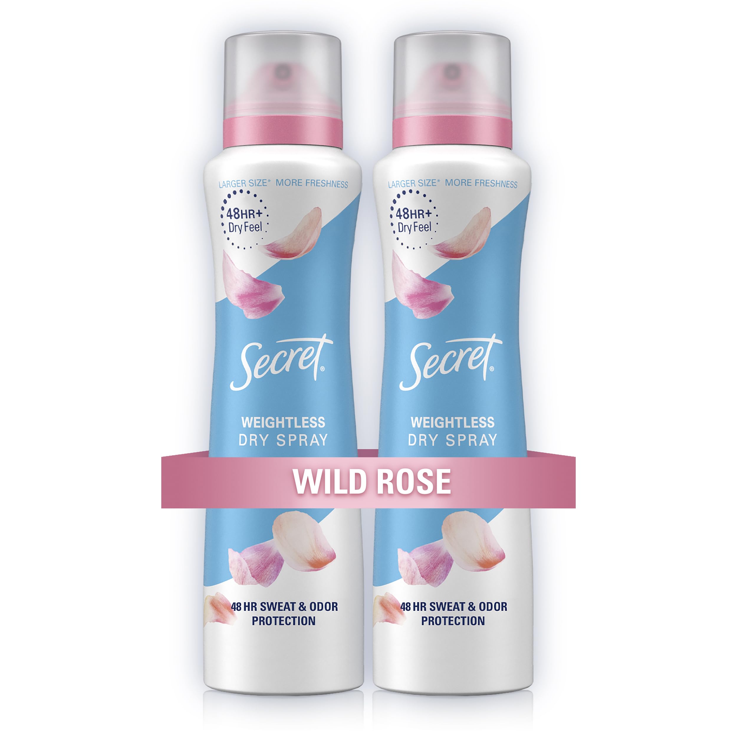 Foto 2 pulgar | Desodorante Antitranspirante Secret Dry Spray Wild Rose 120 Ml X 2 - Venta Internacional.
