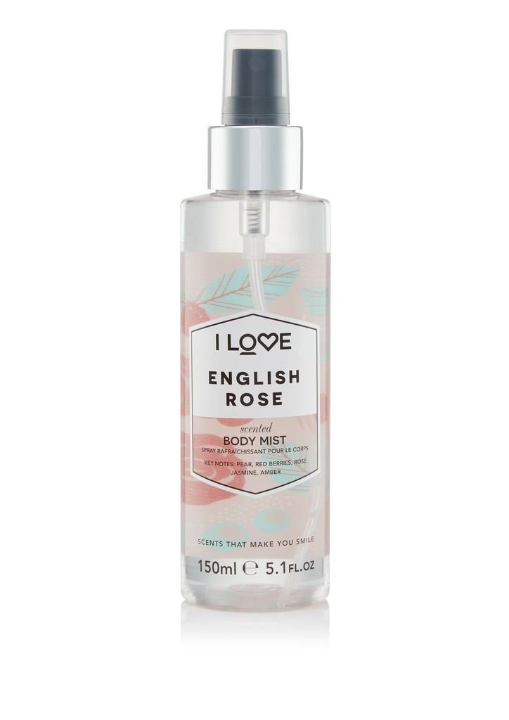 Foto 2 pulgar | Perfume Body Mist I Love English Rose con Aroma a Rosa Inglesa 150 ml con Extractos Naturales - Venta Internacional