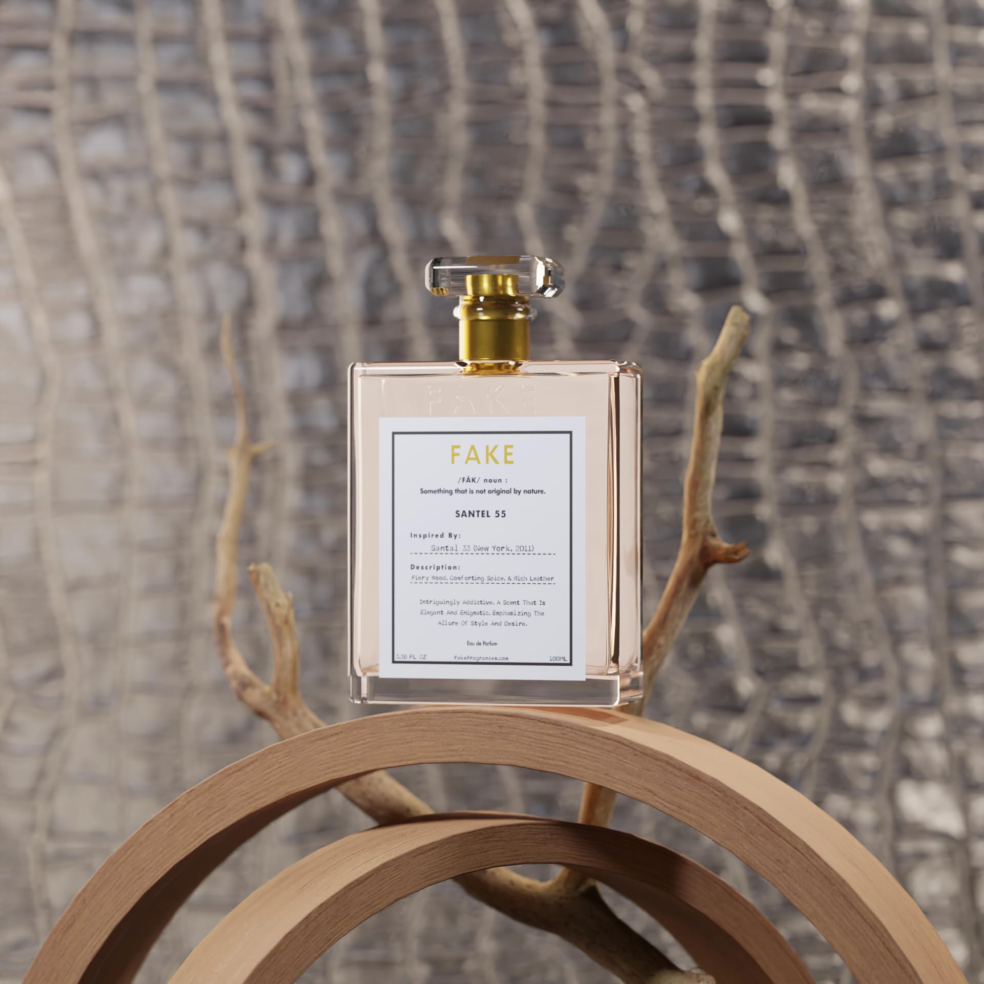 Foto 5 pulgar | Perfume Fake Santal 55 50 Ml Con Canela Y Vainilla Unisex - Venta Internacional