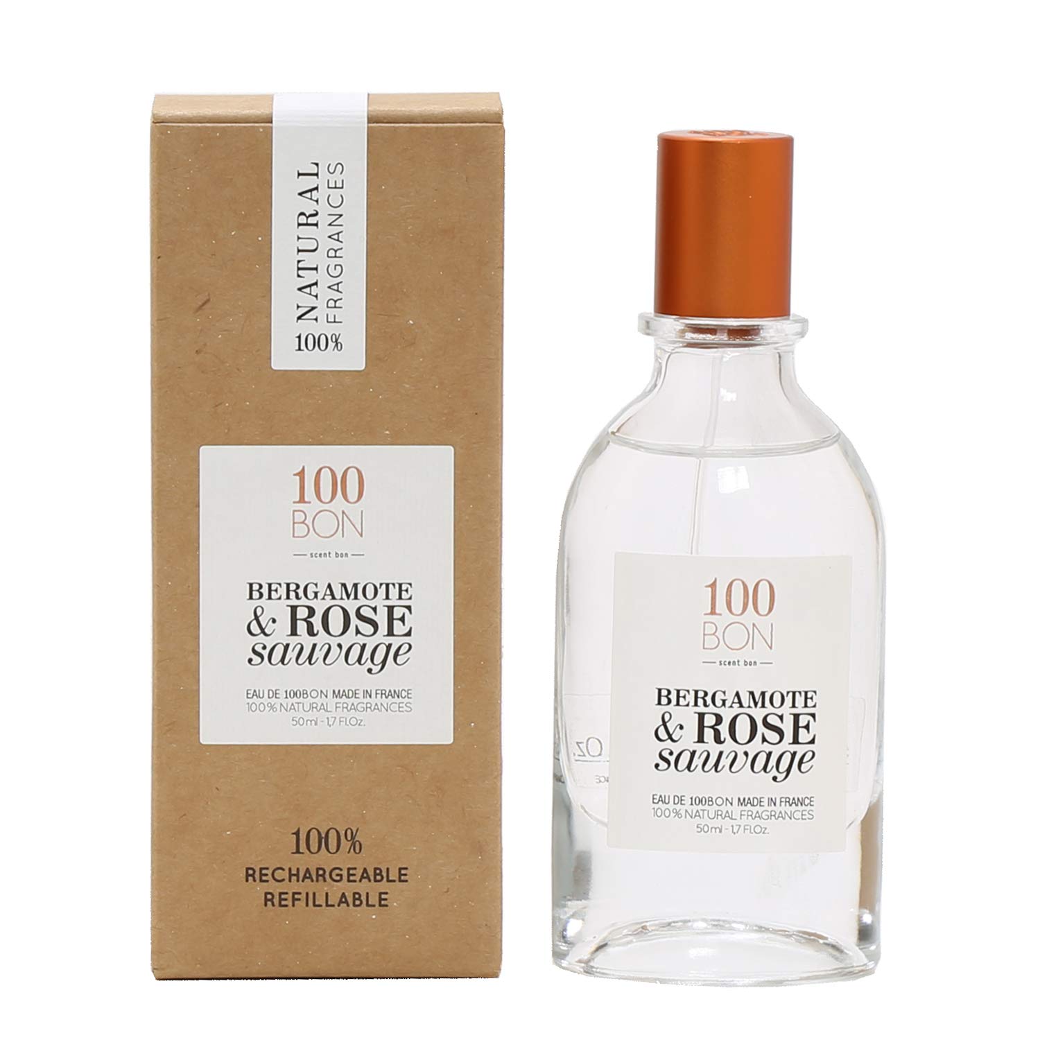 Foto 2 pulgar | Perfume 100bon Bergamote & Rose Sauvage 50 Ml Para Mujeres Y Hombres - Venta Internacional.
