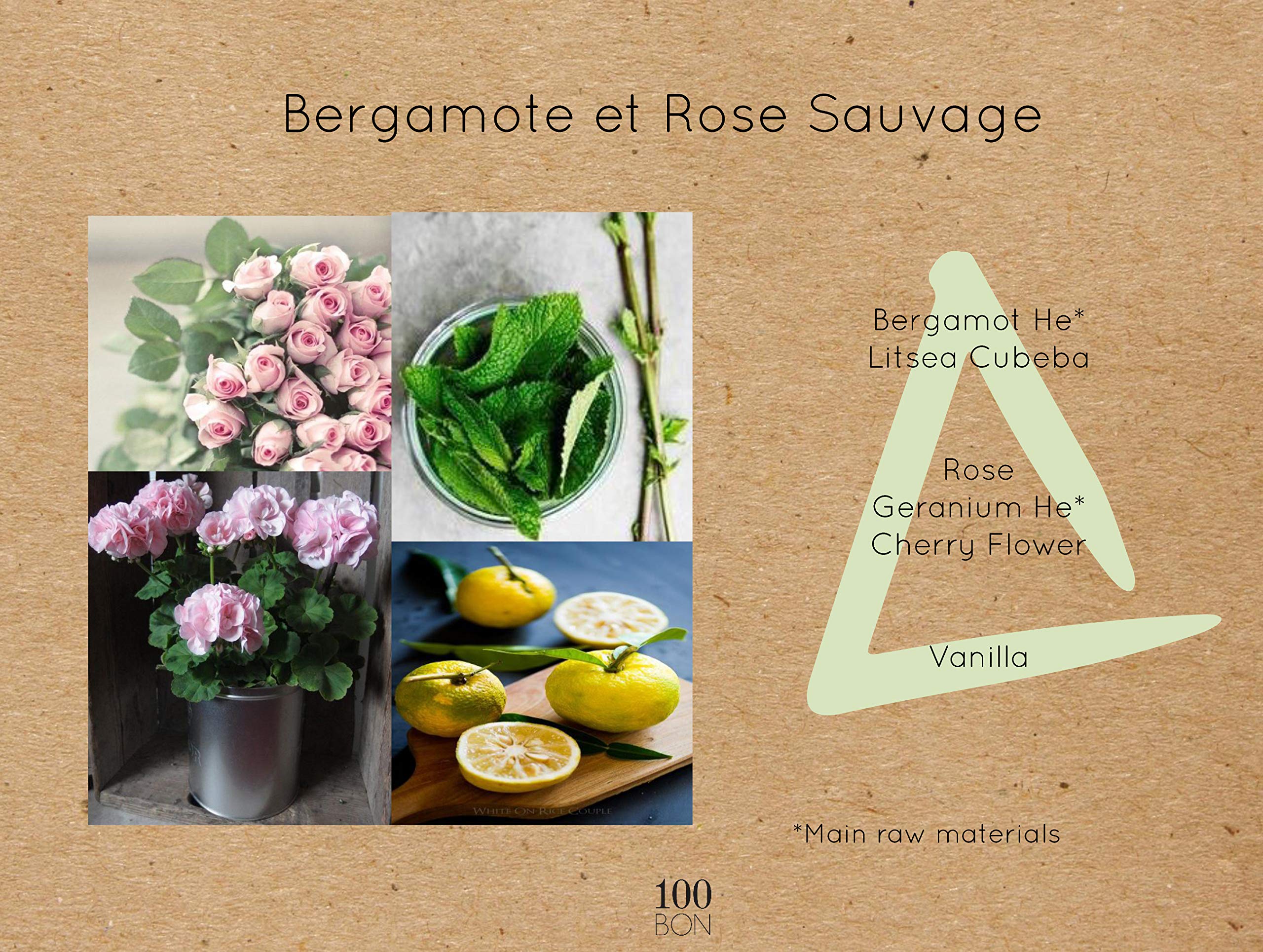 Foto 7 pulgar | Perfume 100bon Bergamote & Rose Sauvage 50 Ml Para Mujeres Y Hombres - Venta Internacional.