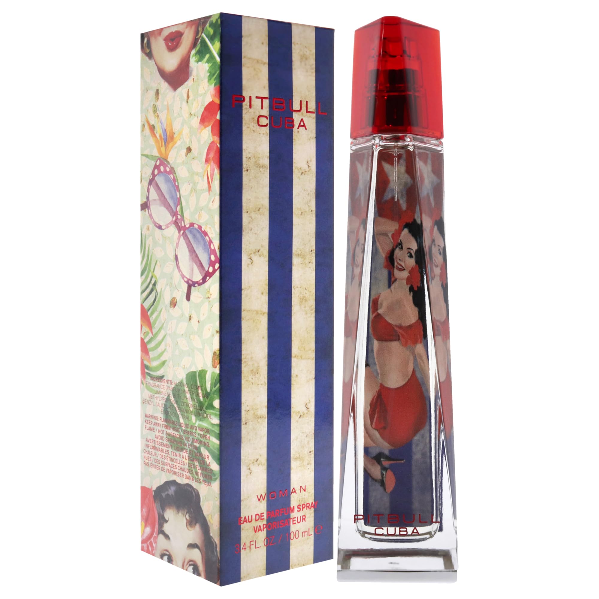 Foto 3 | Perfume Pitbull Cuba Edp Spray 100 Ml Para Mujer - Venta Internacional.