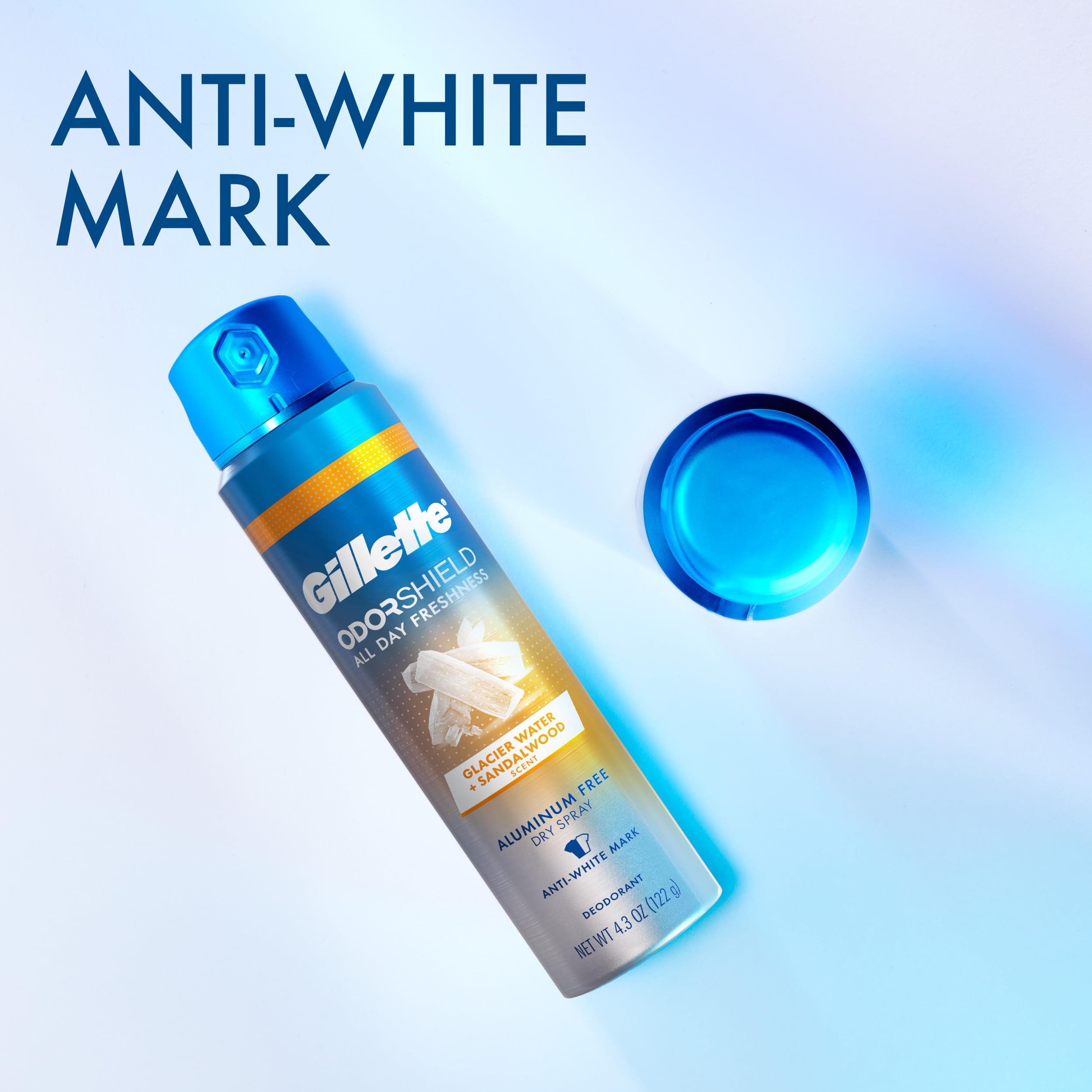Foto 4 pulgar | Desodorante Gillette Aluminum Free Dry Spray Para Hombre 130 Ml X3 - Venta Internacional.