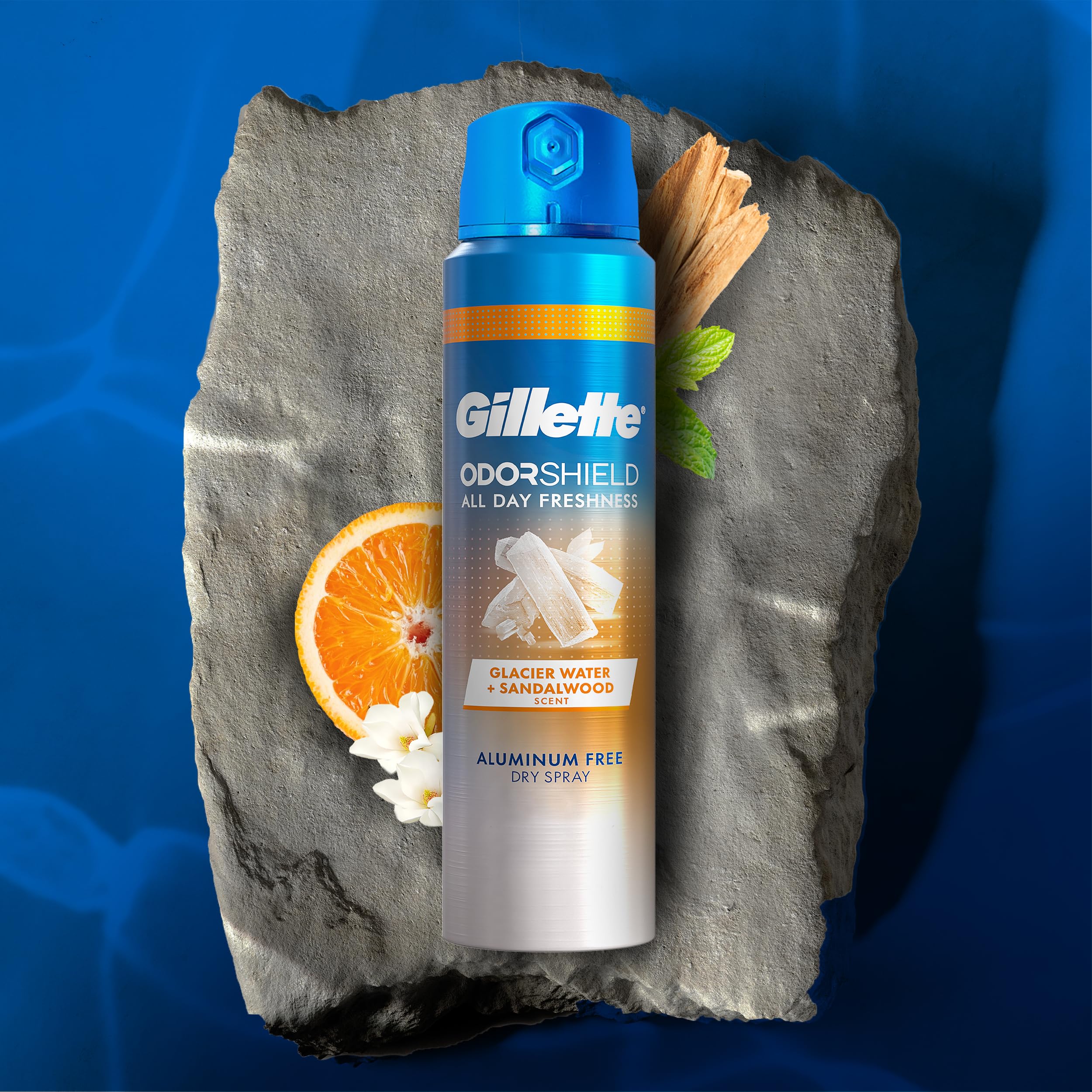 Foto 7 | Desodorante Gillette Aluminum Free Dry Spray Para Hombre 130 Ml X3 - Venta Internacional.