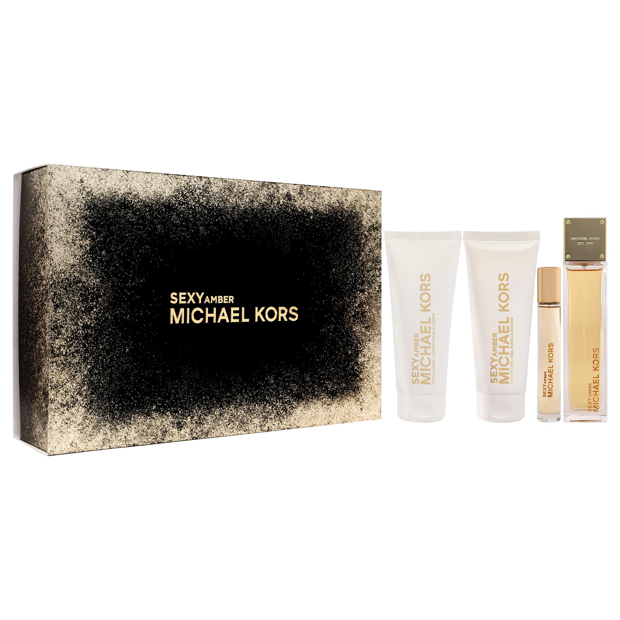 Foto 4 pulgar | Estuche para Mujer Michael Kors Sexy Amber 4 Piezas-Venta Internacional