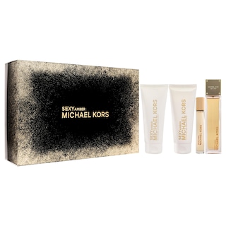 Foto 3 | Estuche para Mujer Michael Kors Sexy Amber 4 Piezas-Venta Internacional
