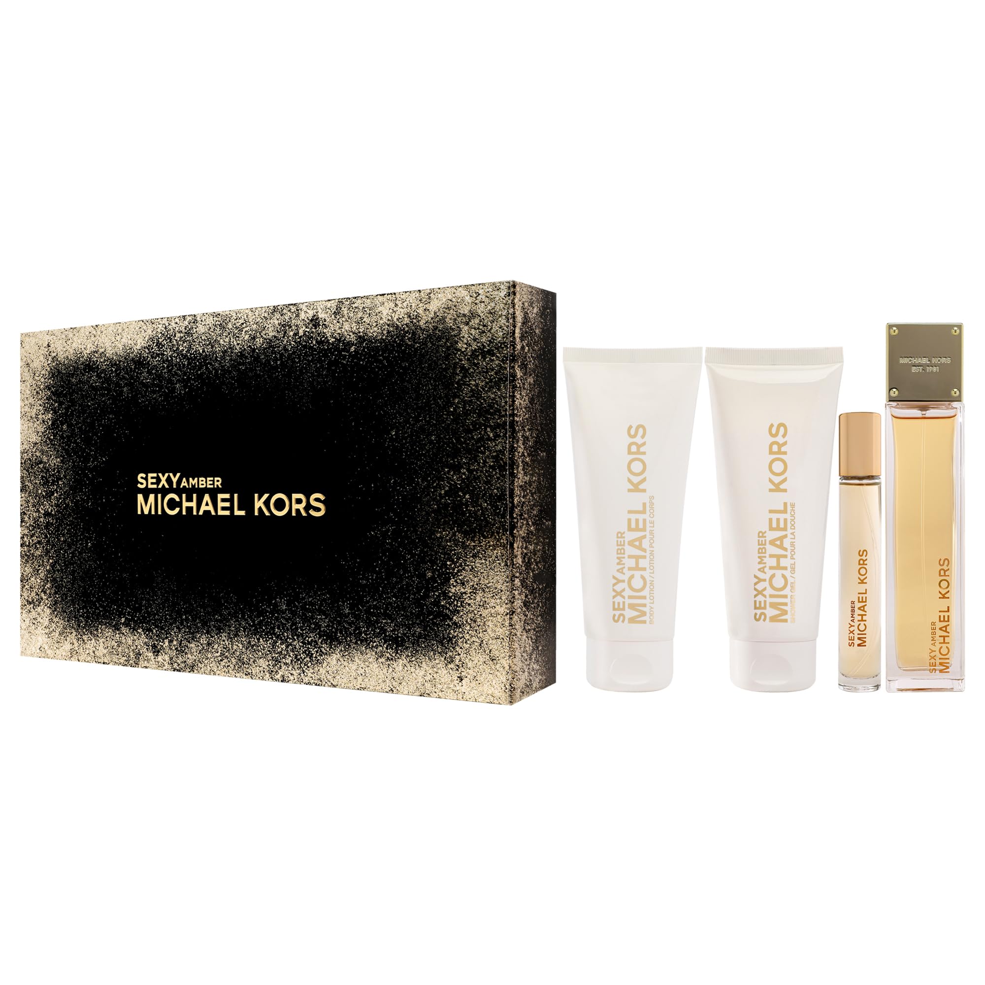 Foto 5 pulgar | Estuche para Mujer Michael Kors Sexy Amber 4 Piezas-Venta Internacional