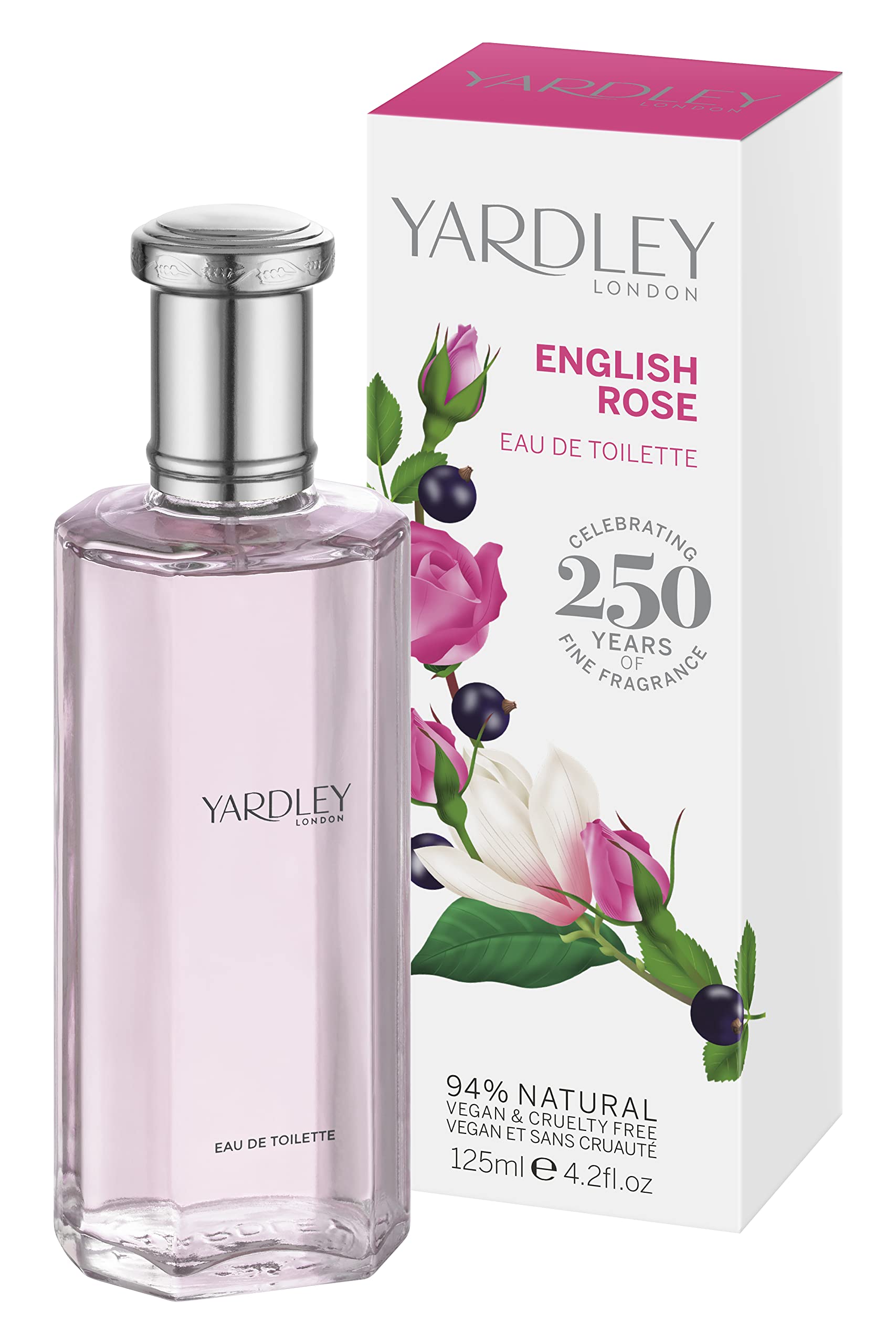 Foto 2 pulgar | Perfume Yardley Of London English Rose Eau De Toilette 125 Ml - Venta Internacional.