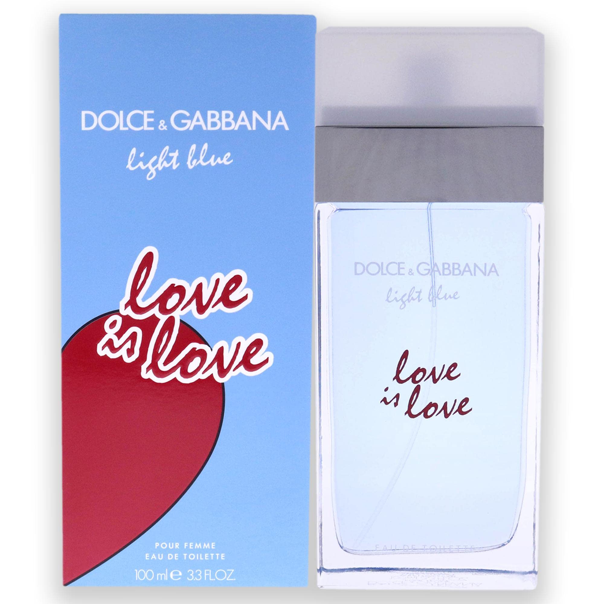 Perfume Dolce & Gabbana Azul Claro Love Is Love Edt 100 ml para Mujer-Venta Internacional