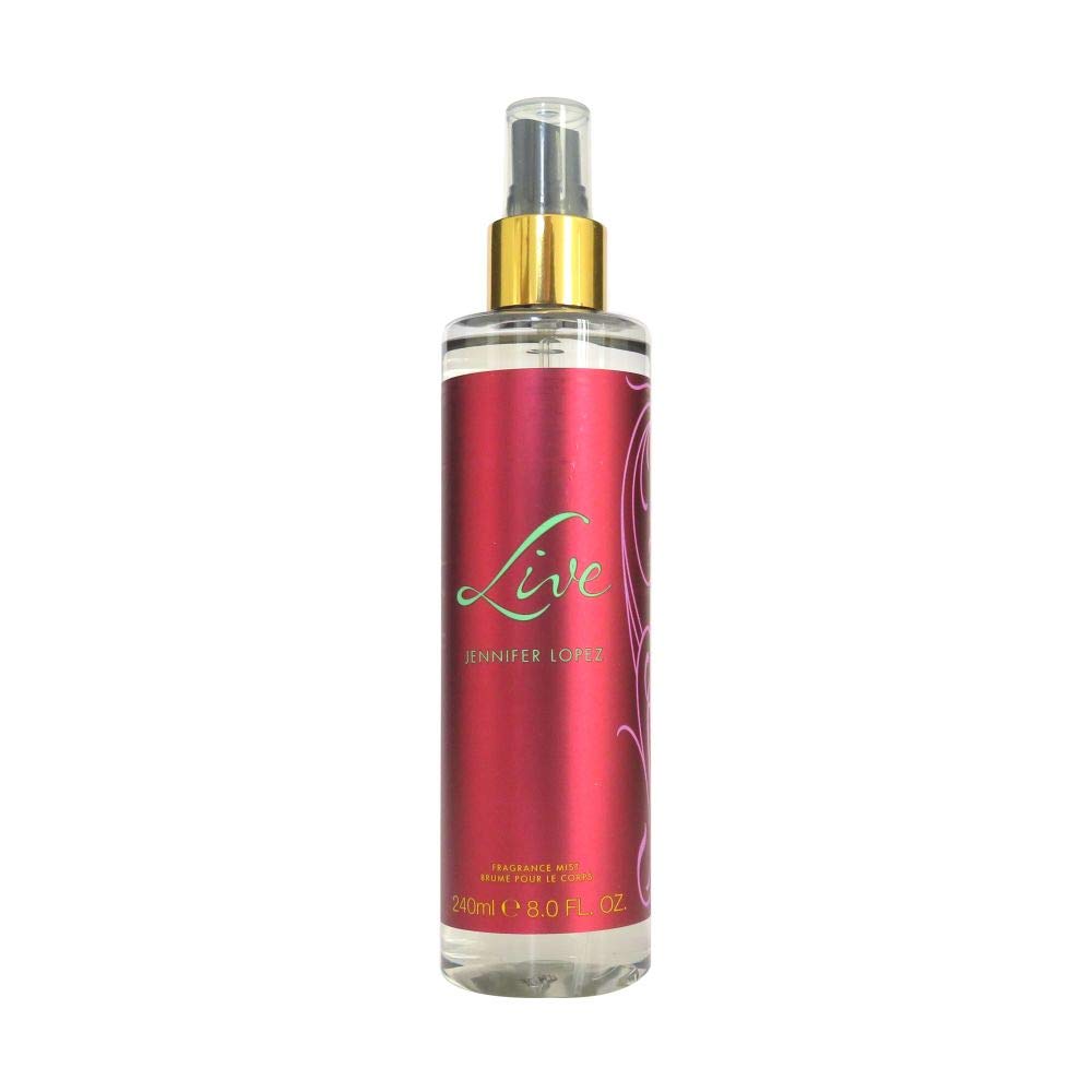 Perfume Jennifer Lopez Live Body Mist 240 ml - Venta Internacional