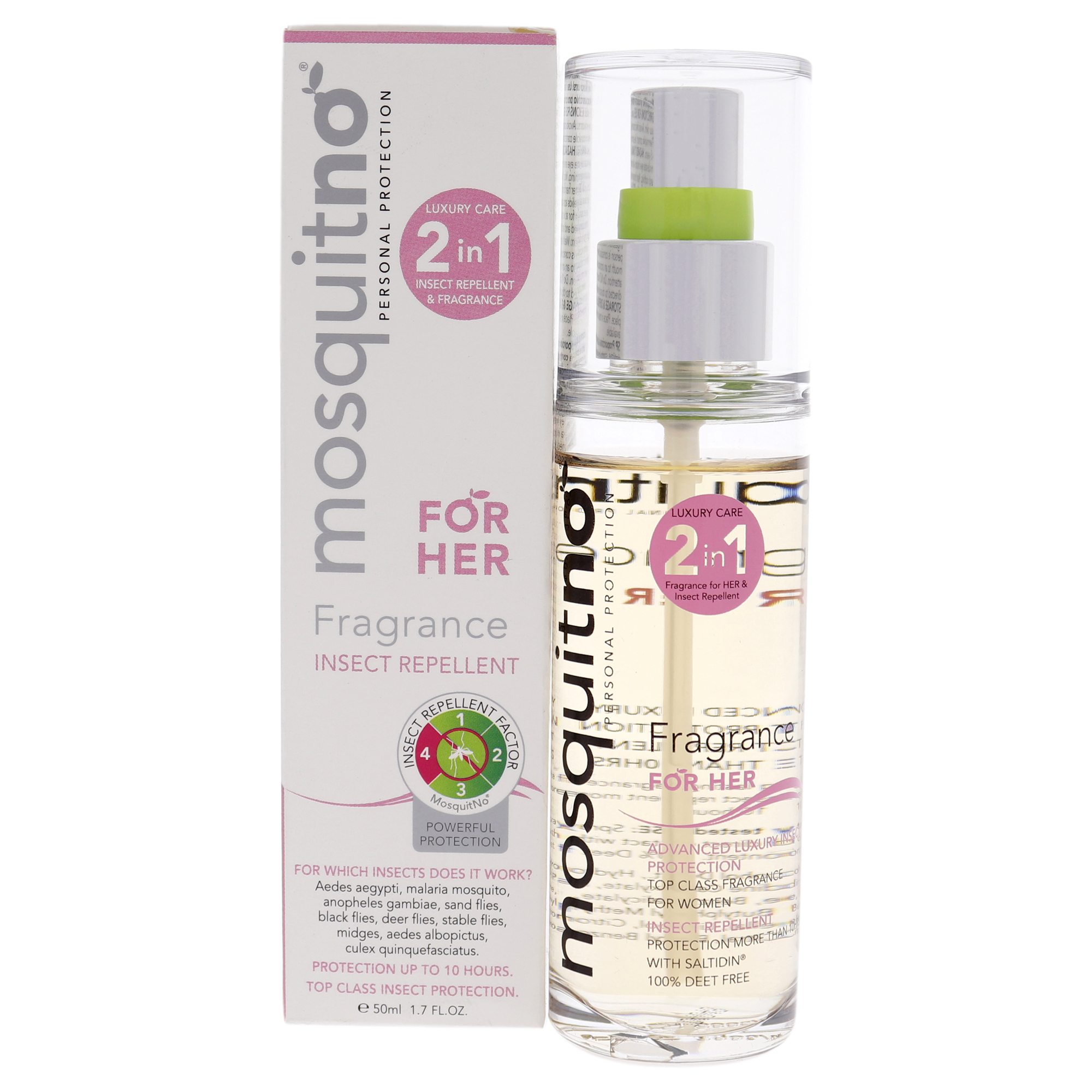Foto 2 pulgar | Perfume Mosquitno Fragrance Her Para Mujer, 50 Ml - Venta Internacional.