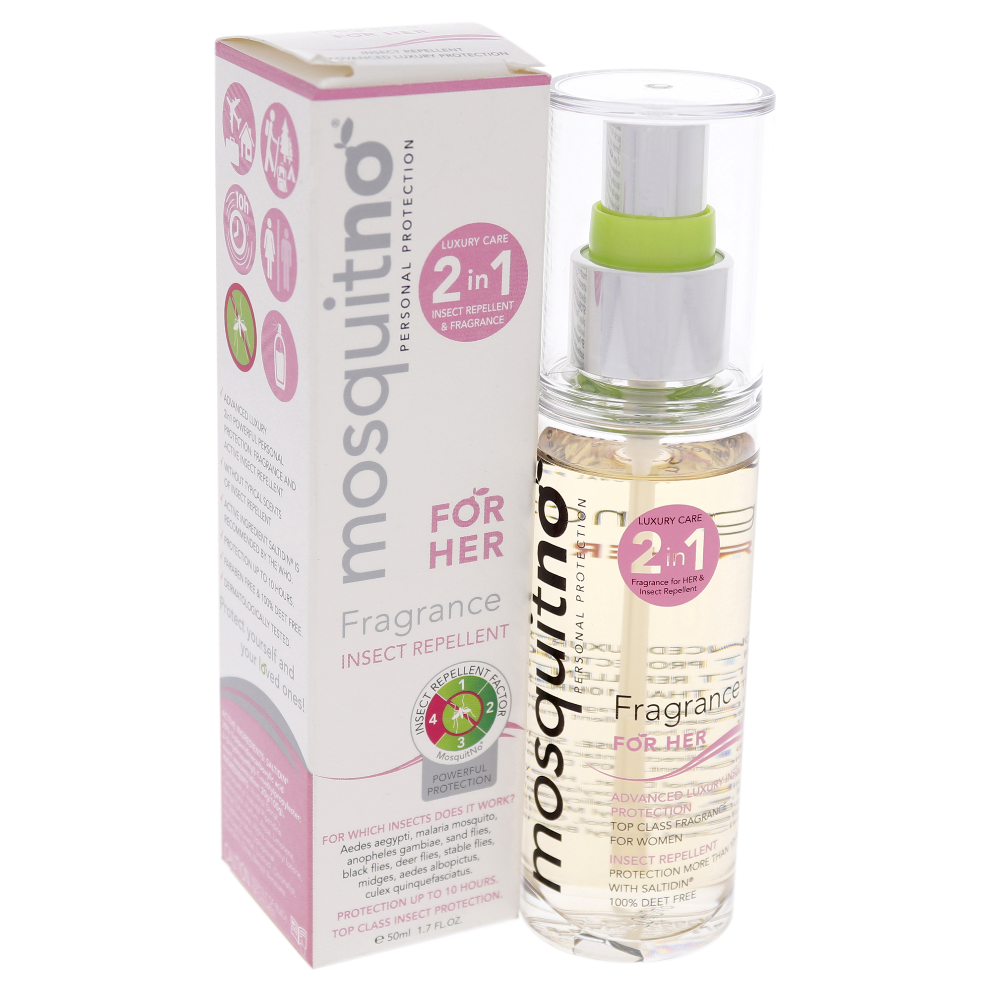 Foto 5 pulgar | Perfume Mosquitno Fragrance Her Para Mujer, 50 Ml - Venta Internacional.