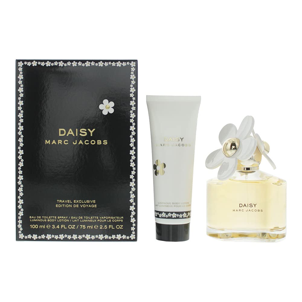 Set De Regalo Perfume Marc Jacobs Daisy Eau De Toilette De 100 Ml - Venta Internacional.