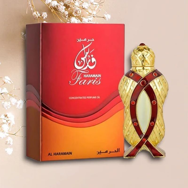 Foto 5 pulgar | Perfume Al Haramain Faris, Aceite Concentrado, 12 Ml, Unisex - Venta Internacional.
