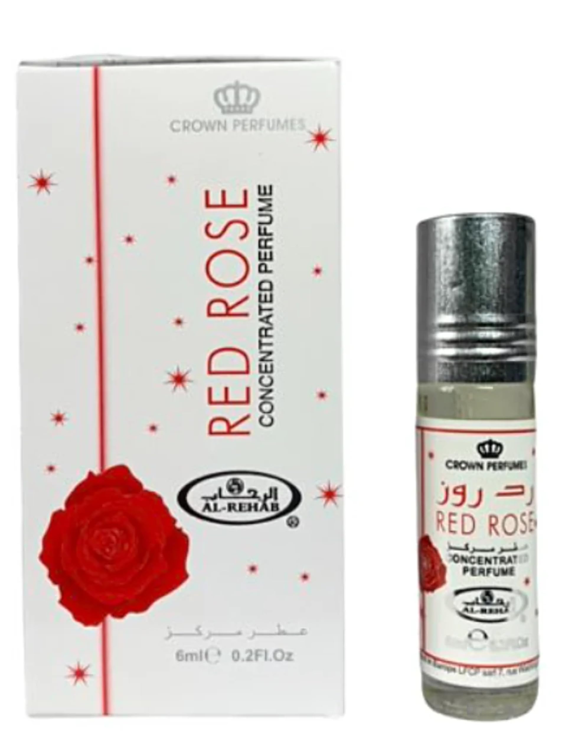 Foto 3 pulgar | Aceite De Perfume Concentrado De Rosas Rojas Perfume Al-rehab, 6 Ml - Venta Internacional.
