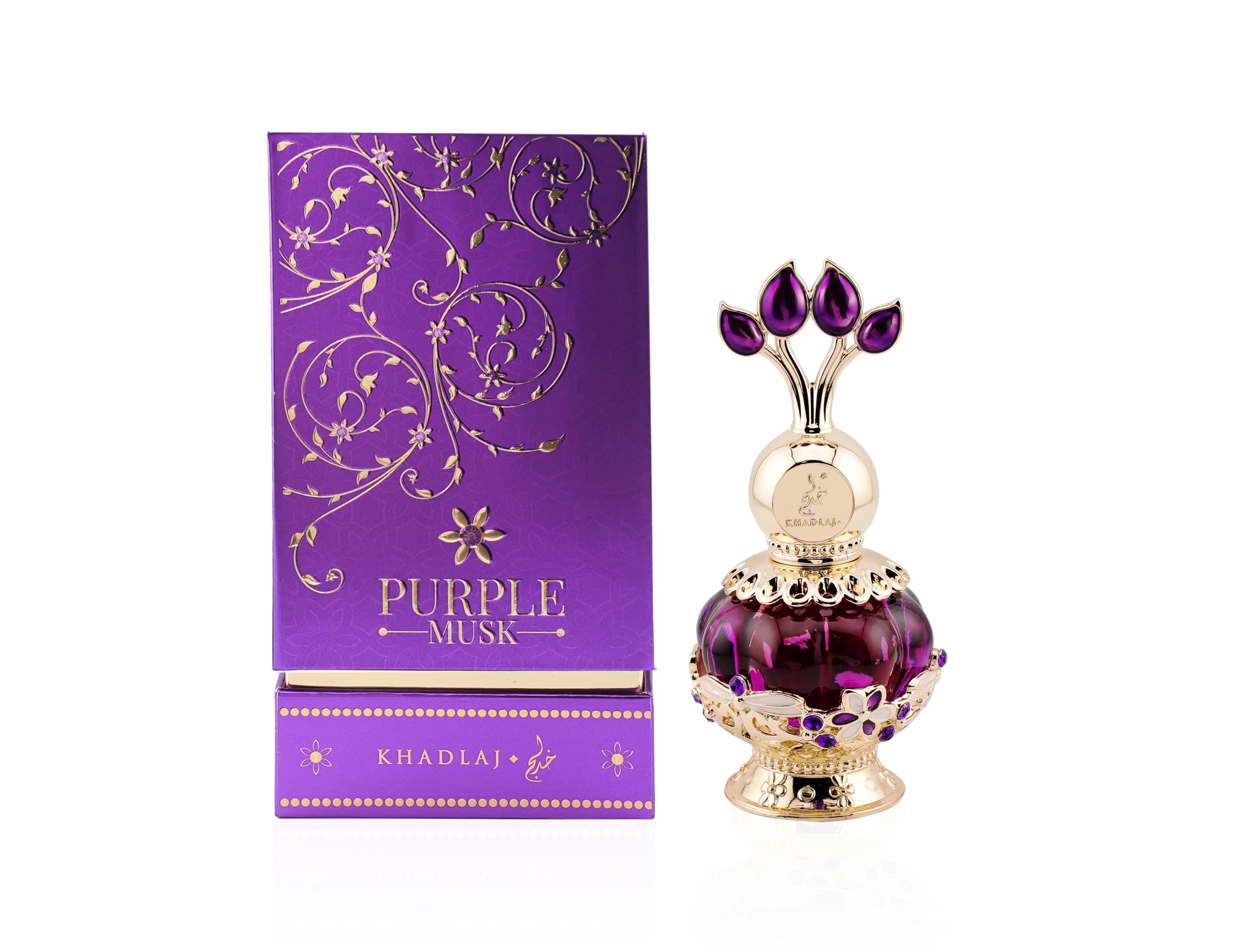 Aceite Concentrado De Almizcle Morado De Perfume Khadlaj, 20 Ml, Para Mujer - Venta Internacional.