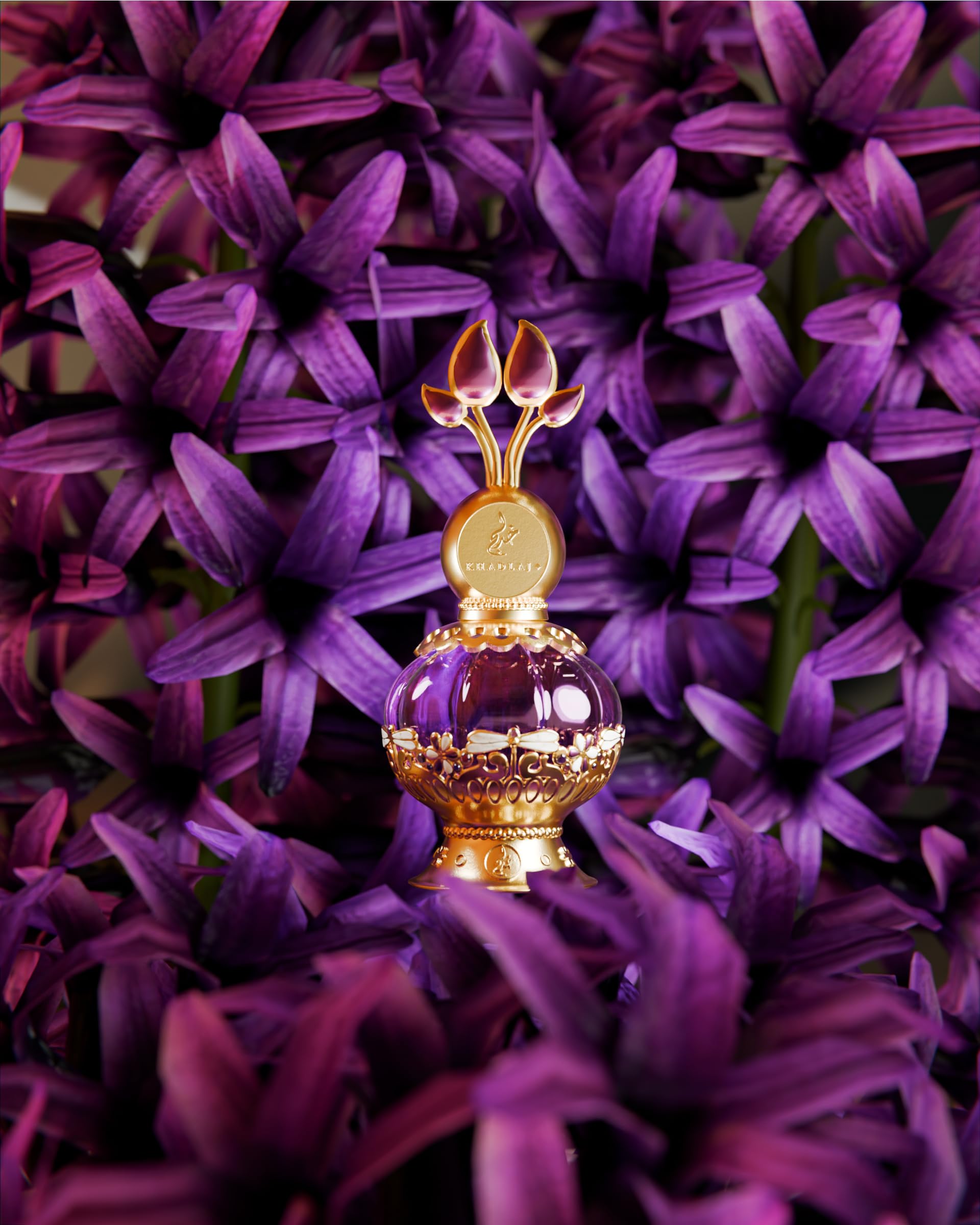 Foto 6 pulgar | Aceite Concentrado De Almizcle Morado De Perfume Khadlaj, 20 Ml, Para Mujer - Venta Internacional.