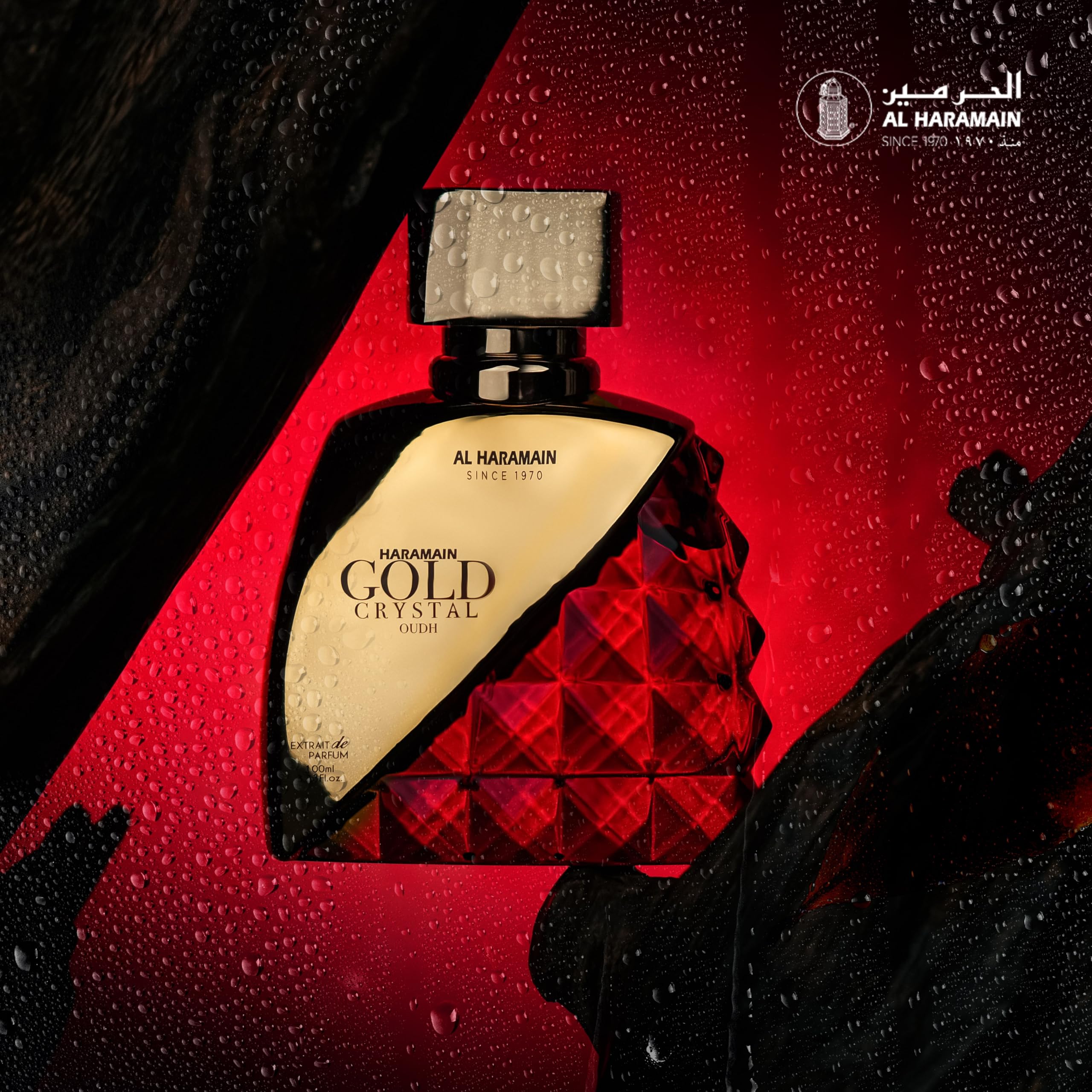 Foto 4 pulgar | Perfume Al Haramain Gold Crystal Oudh Extrait De Parfum 100 Ml - Venta Internacional.