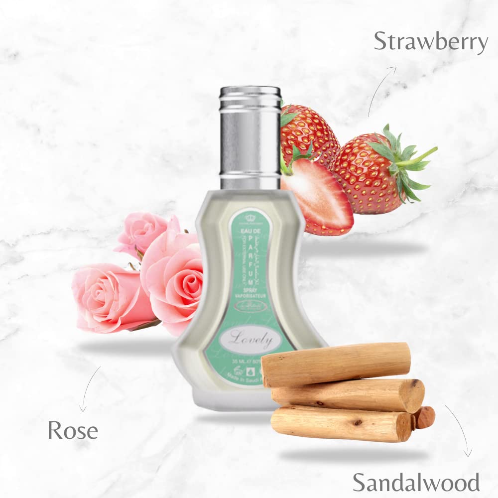 Foto 2 | Perfume Al Rehab Lovely Eau De Parfum En Aerosol De 35 Ml Para Unisex - Venta Internacional.