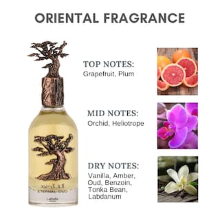 Foto 2 | Perfume Lattafa Perfumes Eternal Oud, Perfume, 100 Ml - Venta Internacional.