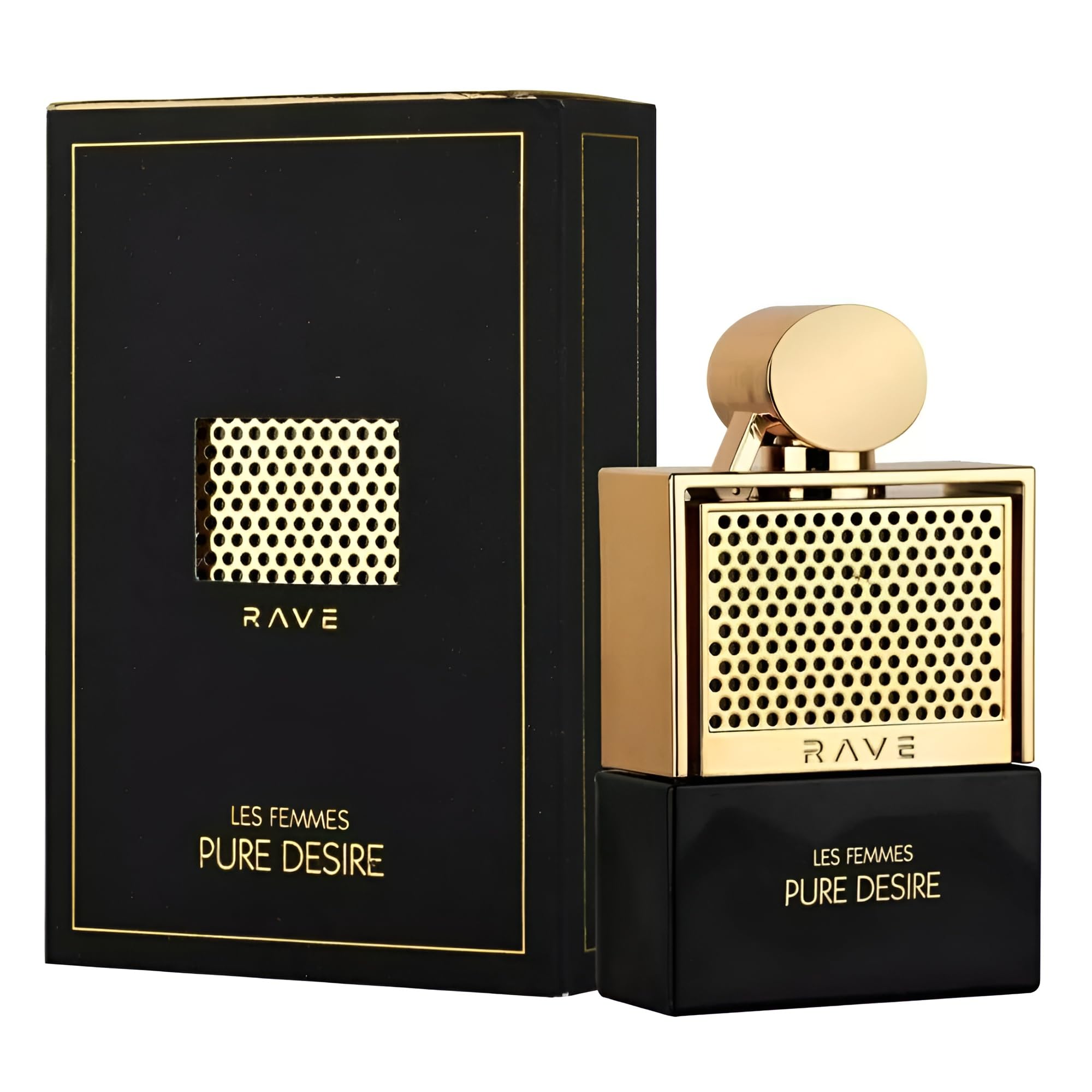 Foto 3 pulgar | Perfume Lattafa Rave Pure Desire Gold Eau De Parfum Para Mujer, 100 Ml - Venta Internacional.