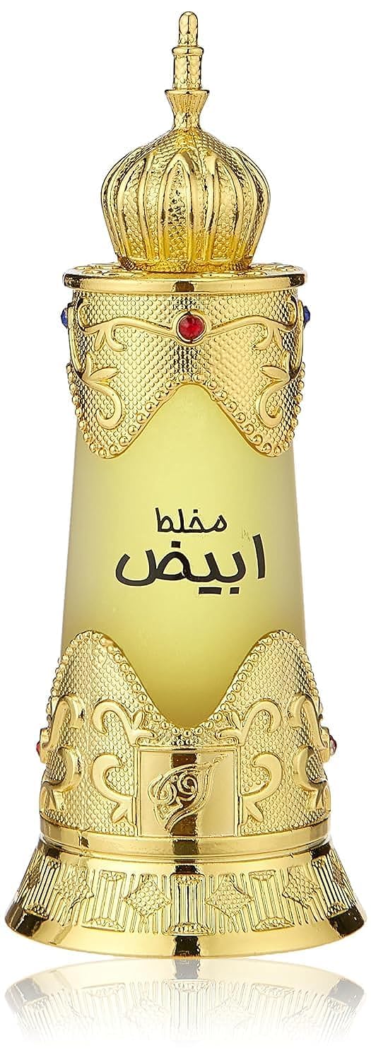Perfume Afnan Mukhallat Abiyad, Aceite Concentrado, 20 Ml, Unisex - Venta Internacional.